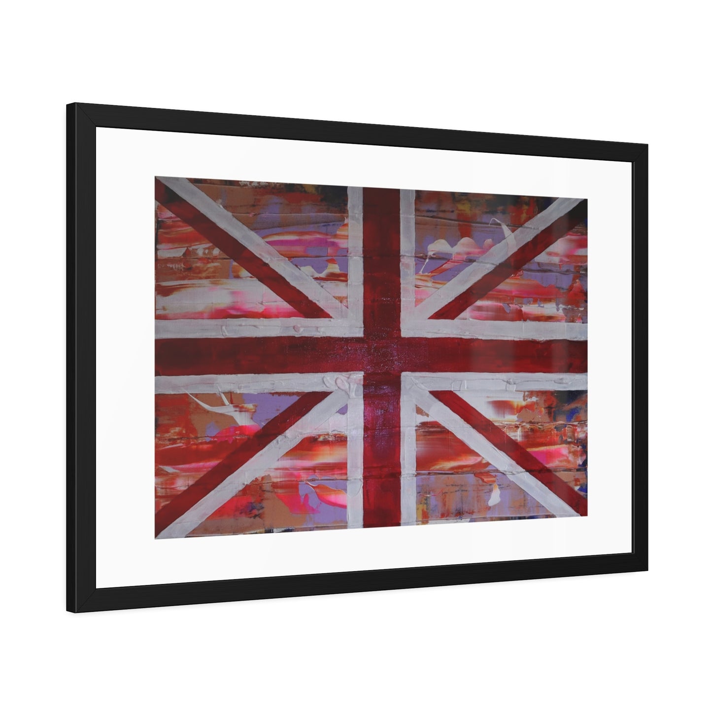 Union Jack is back! by Norman Barrett Framed Wall Art Print