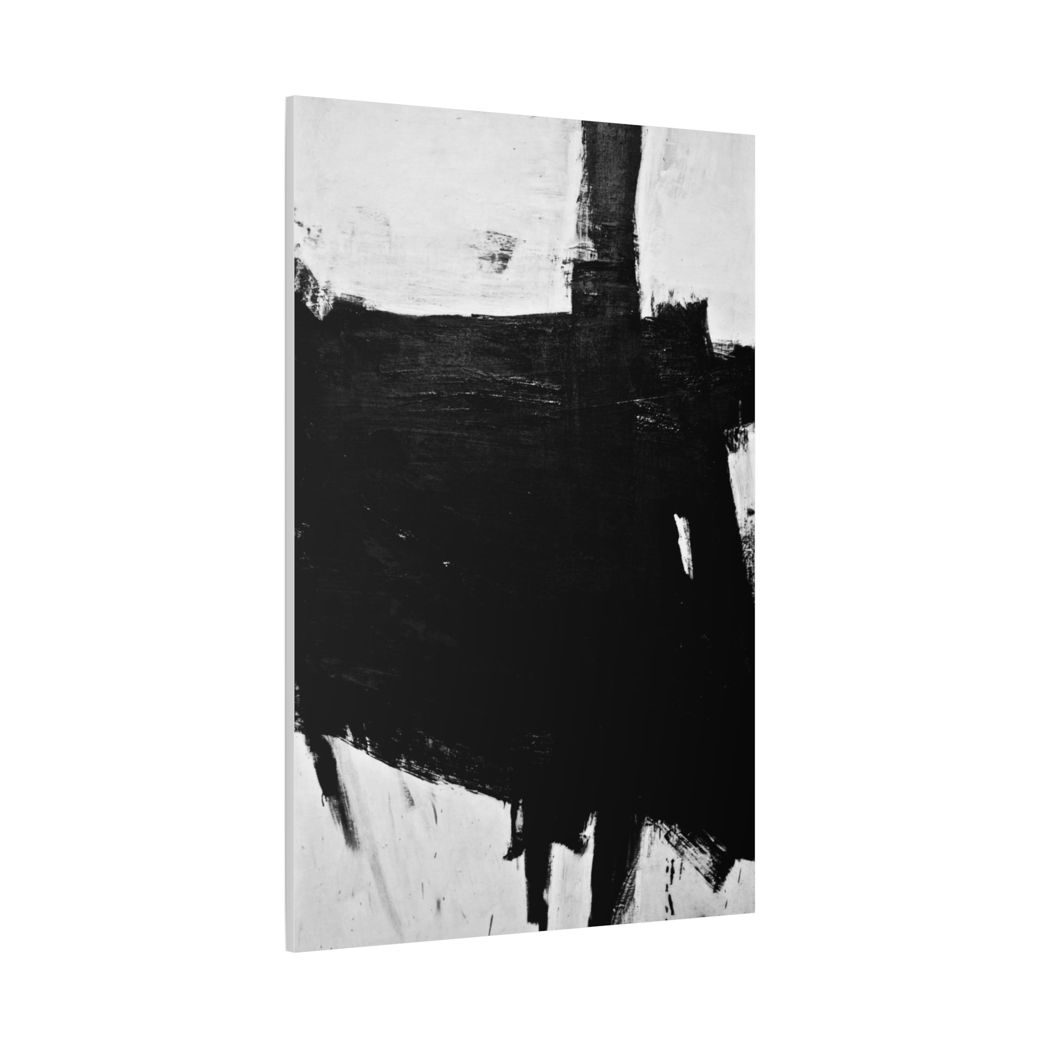 Sabra by Franz Kline Abstract Matte Canvas Wall Art Print