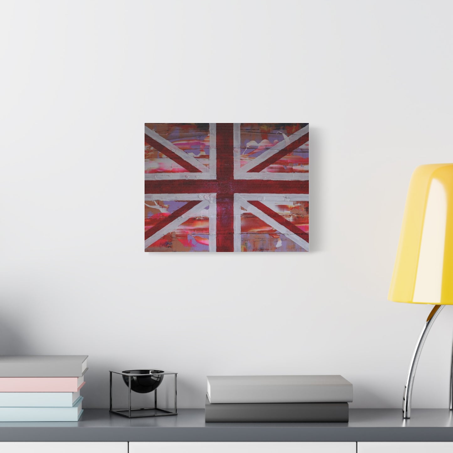 Union Jack is back! by Norman Barrett Matte Canvas Wall Art