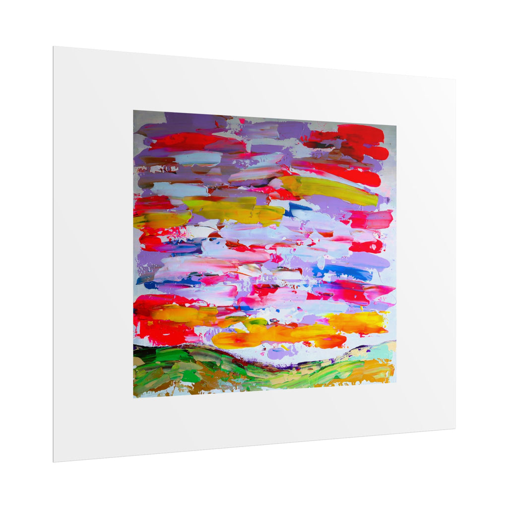 Sunny day in may by Norman Barrett Wall Art Print