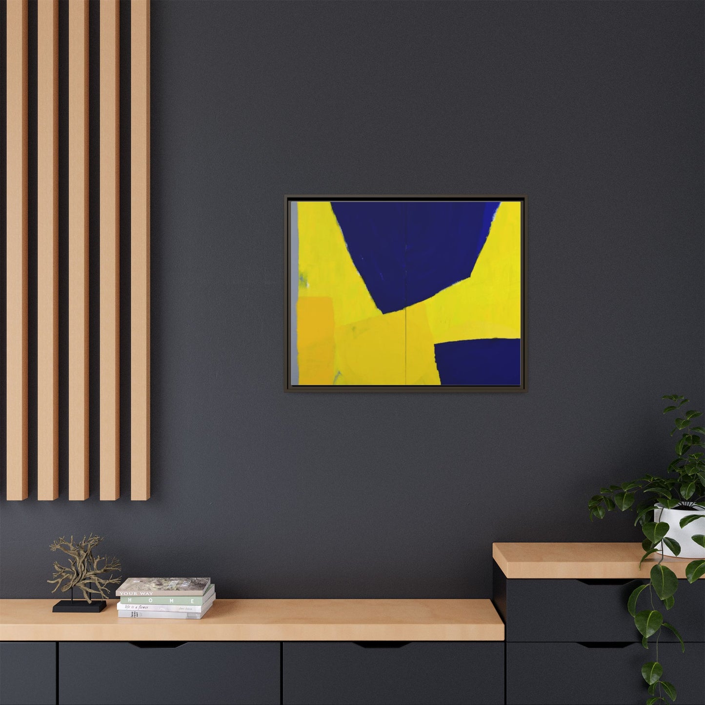 Lantenhammer by Lageplan Atelier Framed Modern Wall Art