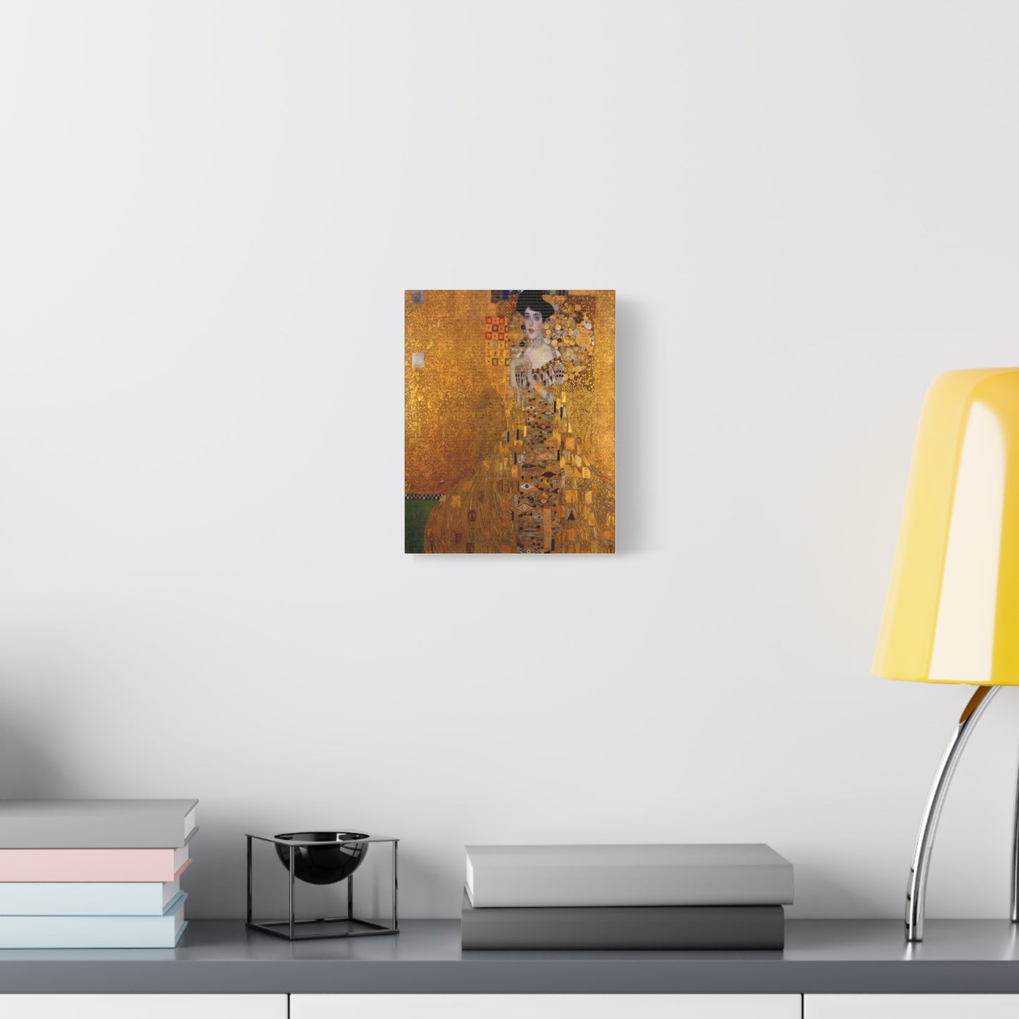 Adele Bloch-Bauer by Gustav Klimt Matte Canvas Wall Art Print