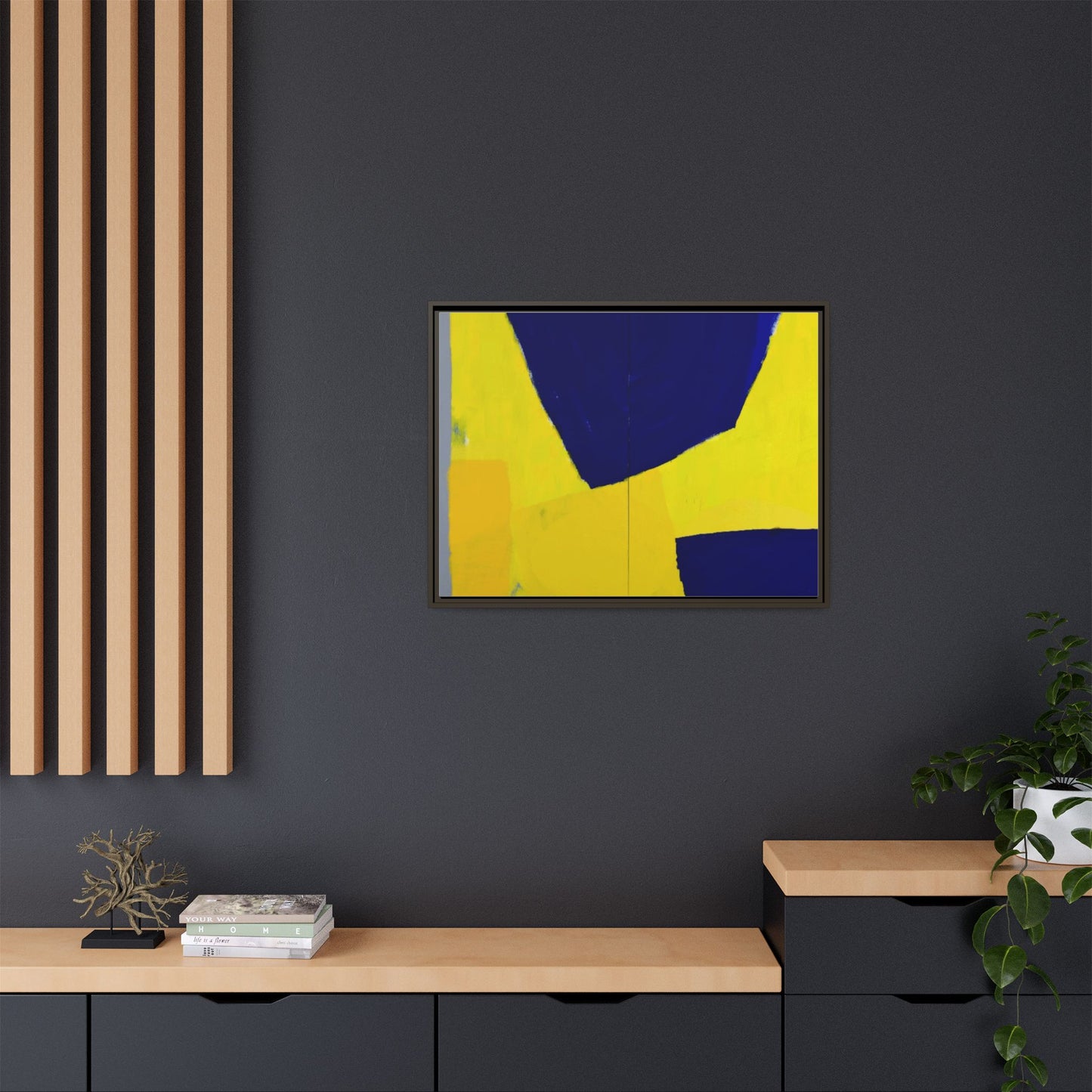 Lantenhammer by Lageplan Atelier Framed Modern Wall Art