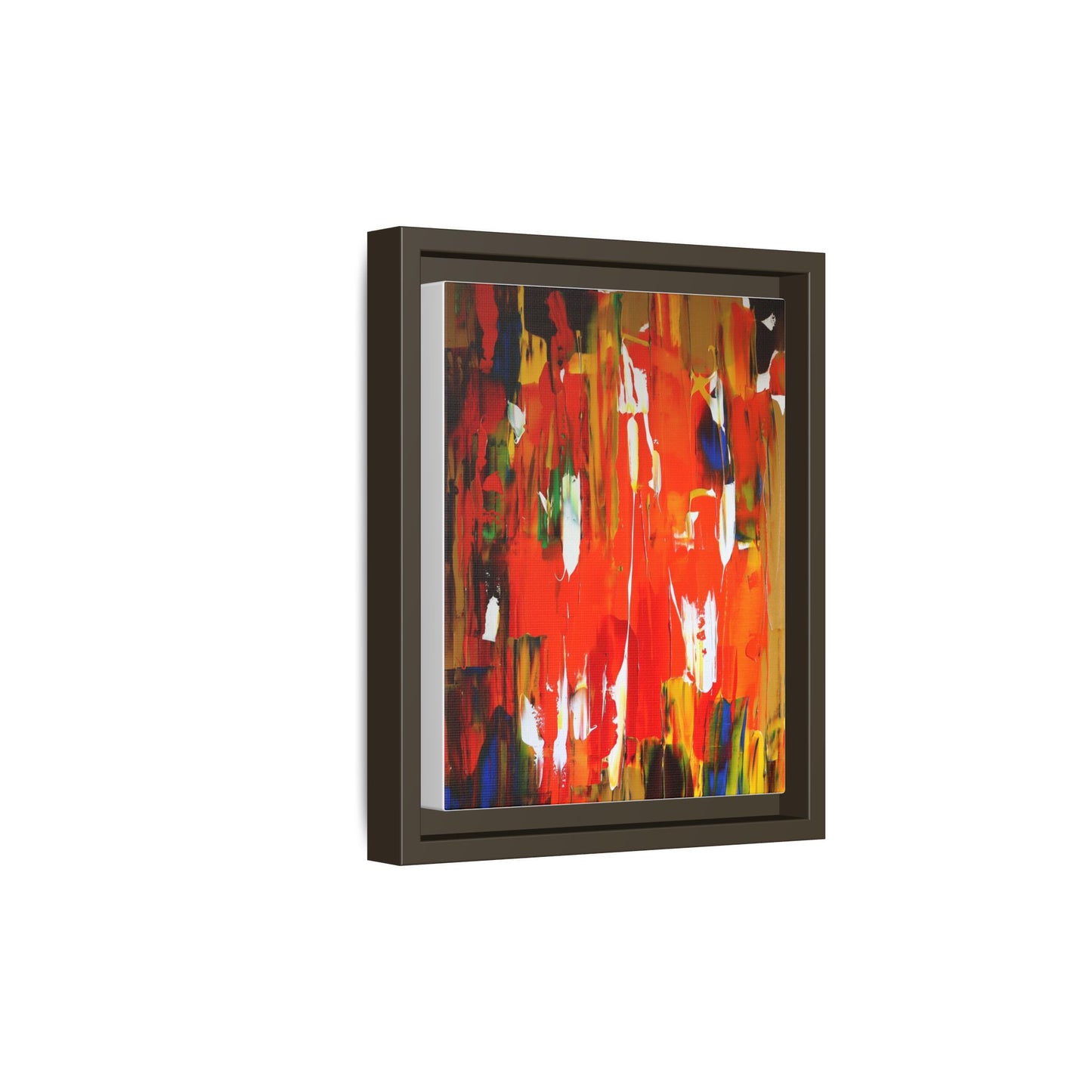Burn baby burn by Norman Barrett Framed Matte Canvas Wall Art