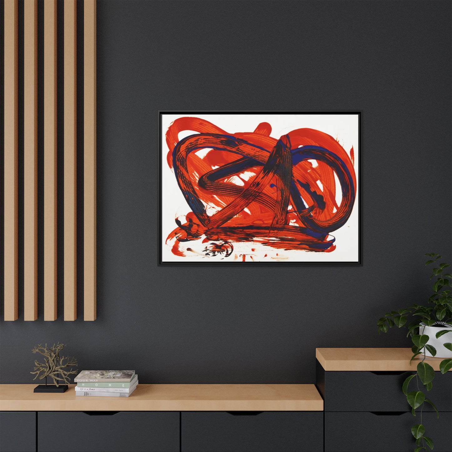 Barito 0138 by Heinz Hachel Matte Canvas Framed Wall Art