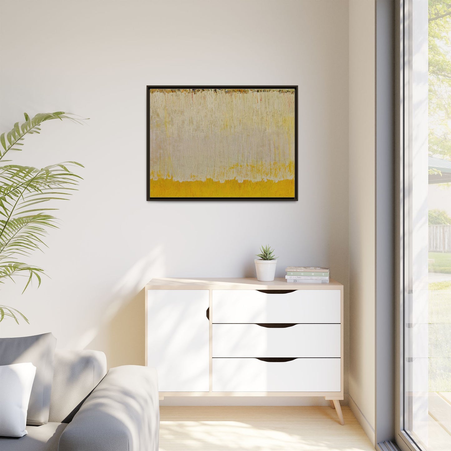Follow by Christopher Le Brun Matte Framed Canvas Wall Art Print