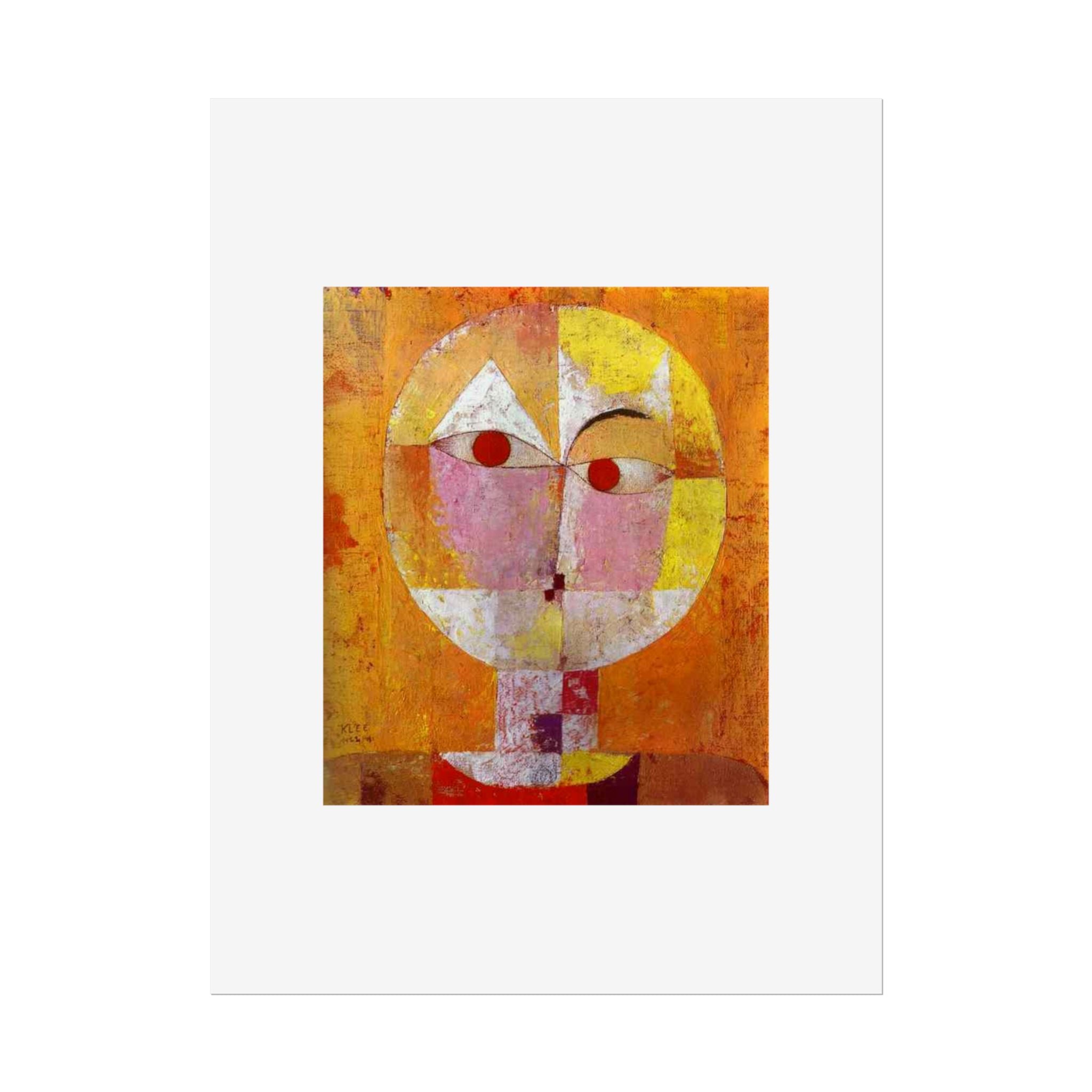 Senecio II by Paul Klee Wall Art Print