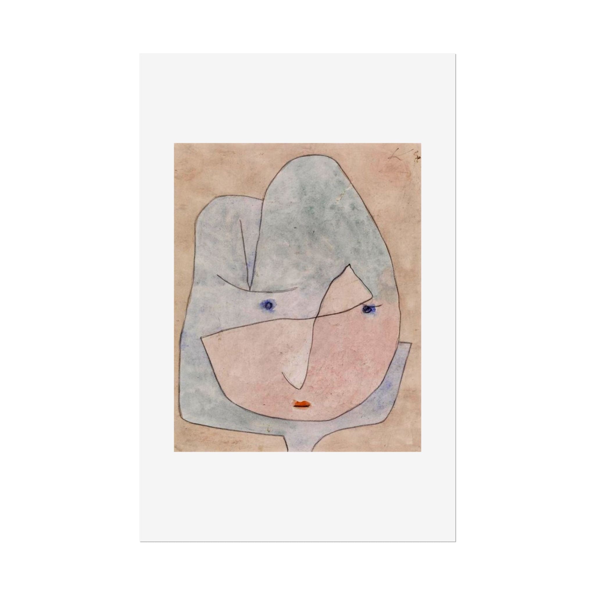 This Bloom is About to Wither by Paul Klee Wall Art Print