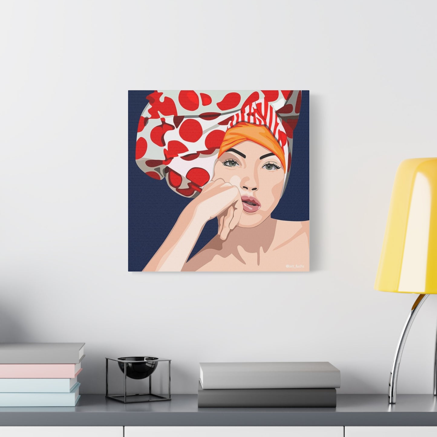 Vivid 20 by Orit Fuchs Canvas Wall Art Print