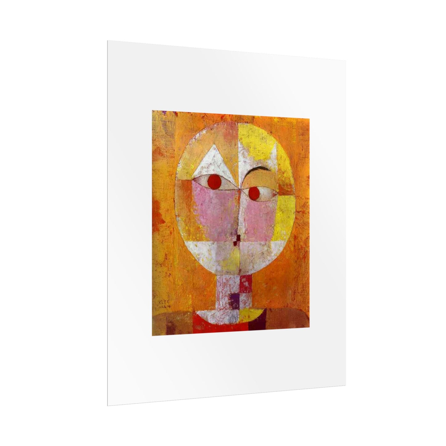 Senecio II by Paul Klee Wall Art Print