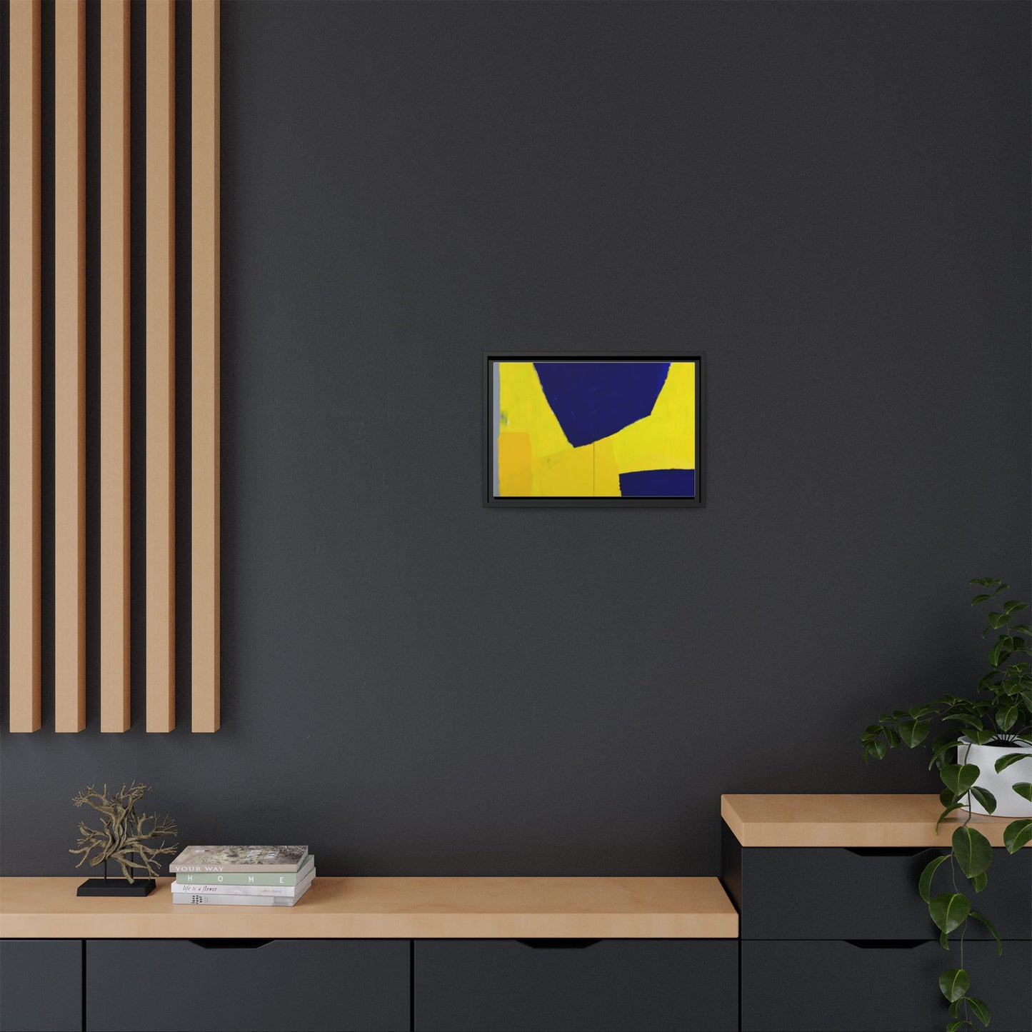 Lantenhammer by Lageplan Atelier Framed Modern Wall Art