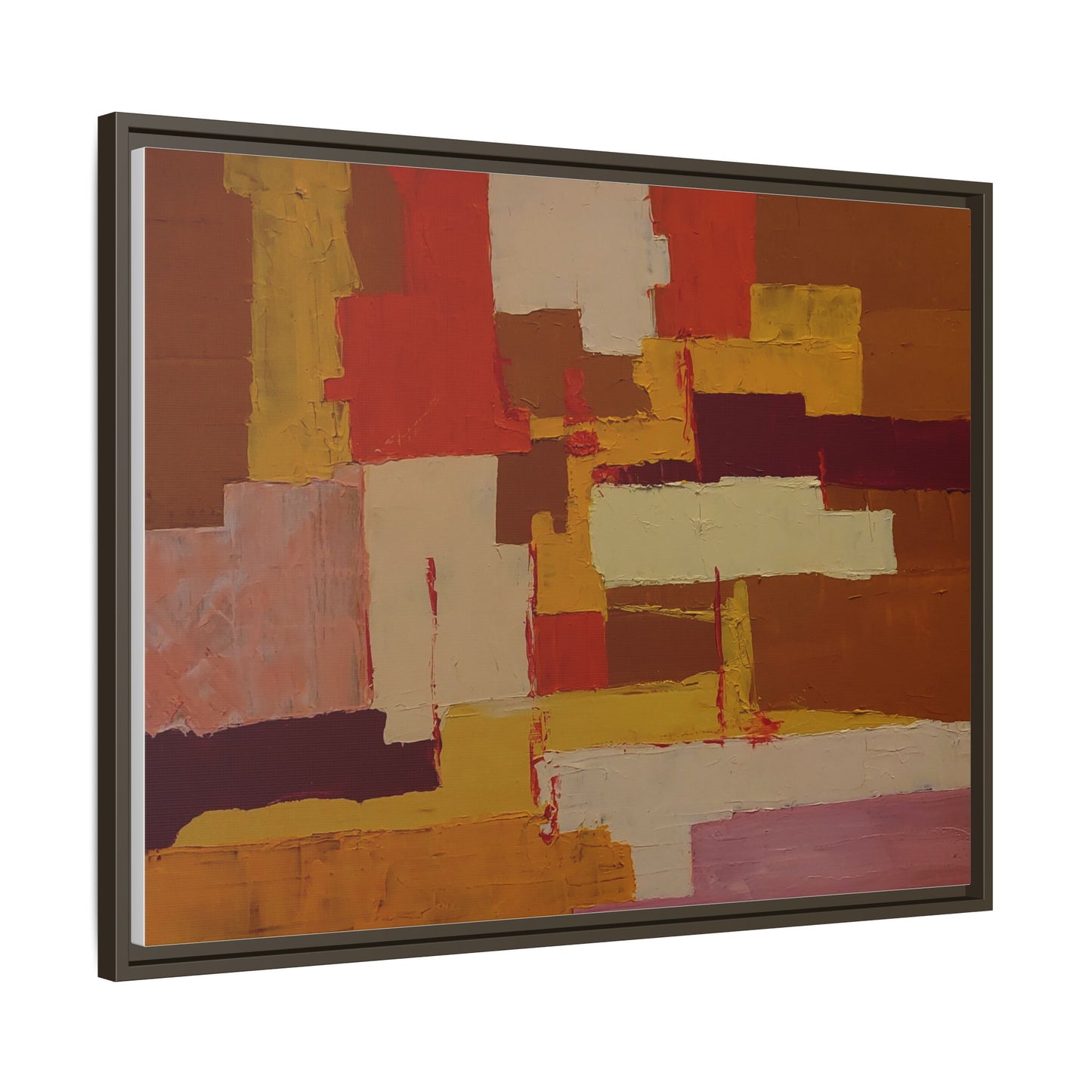 Tableau Confusion by Nicolae Calancea Framed Canvas Wall Art Print