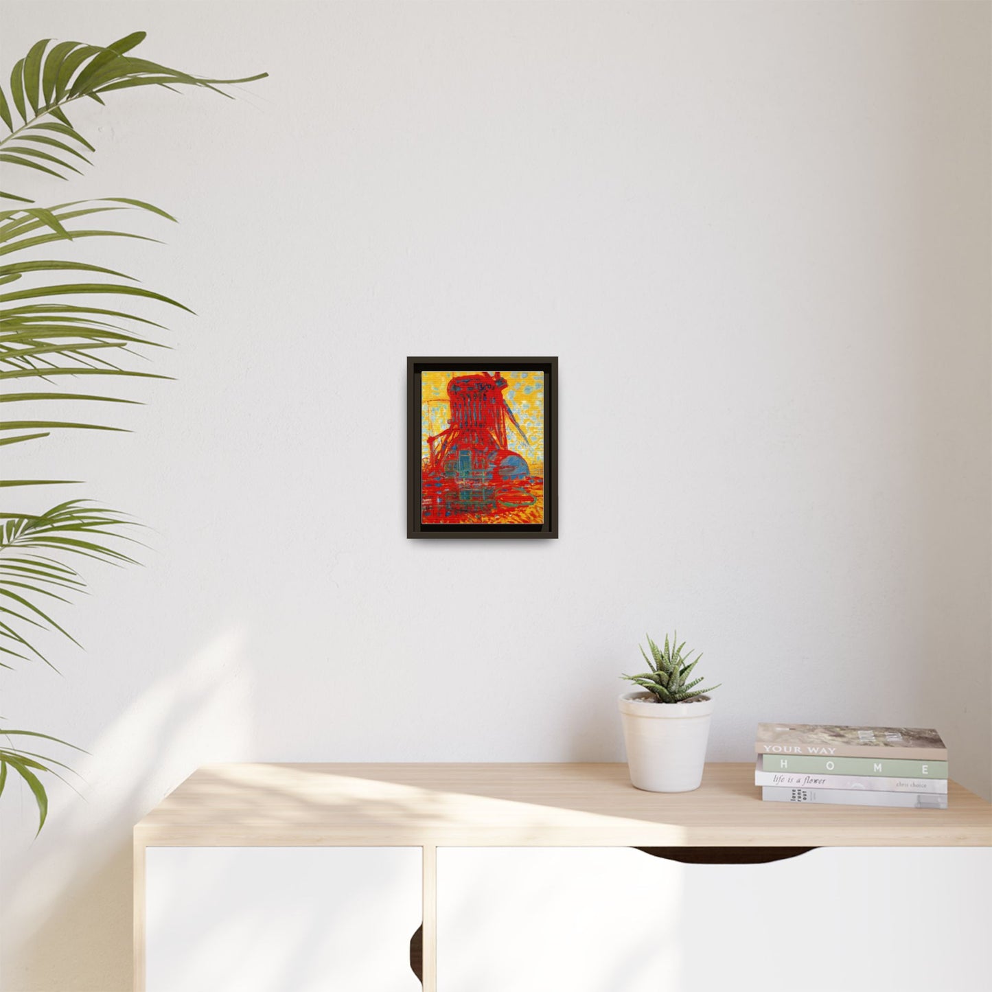Mill by Sunlight by Piet Mondrian Matte Framed Canvas Wall Art Print