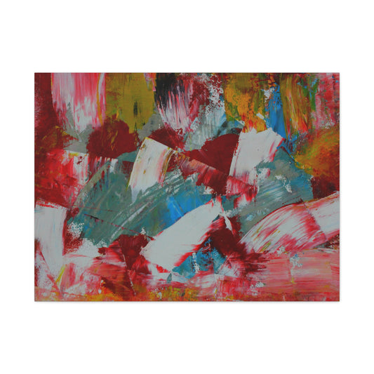 Lisbon falls by Kinga Ogieglo Matte Canvas Wall Art