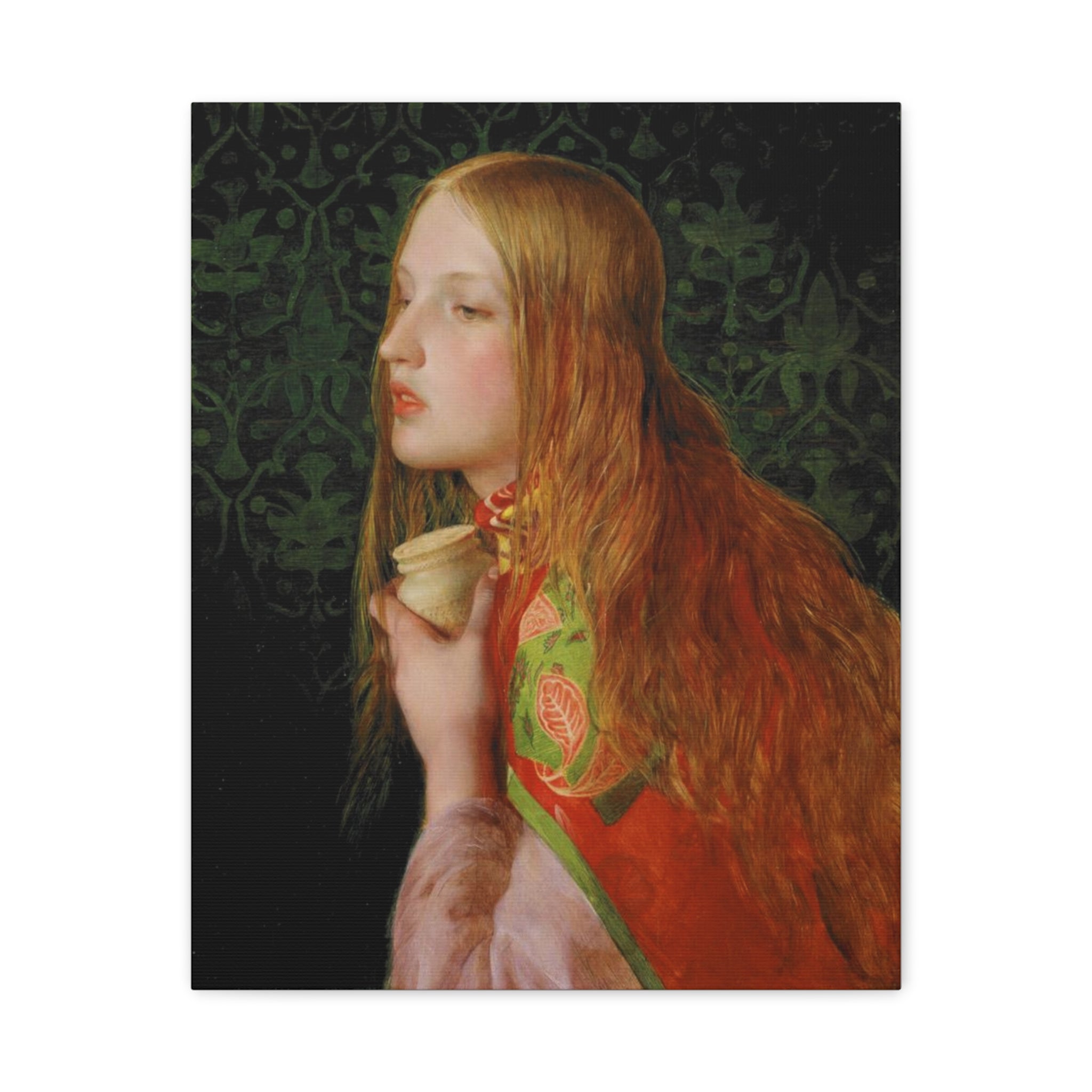 Mariya Magdalena by Frederick Sandys Canvas Wall Art Print