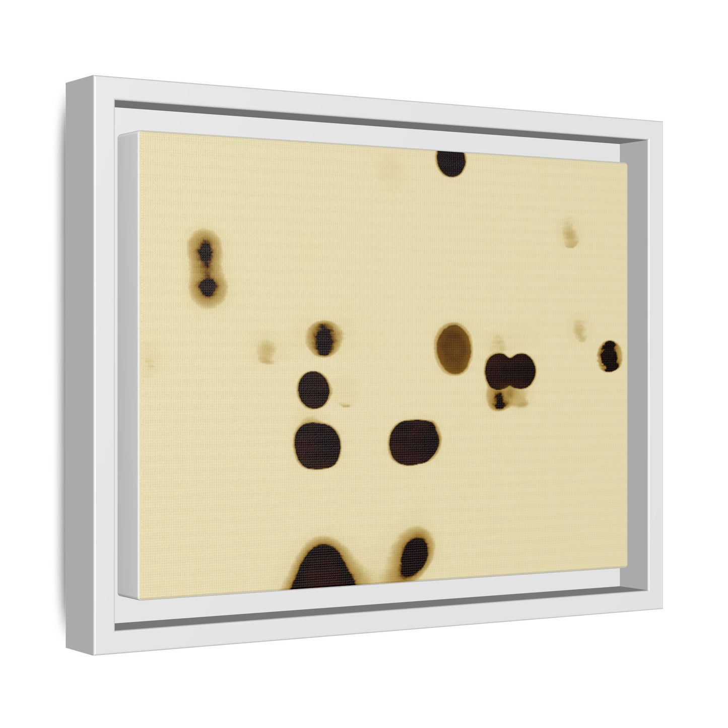 People Communicating by Unknown Abstract Framed Minimalist Wall Art Print