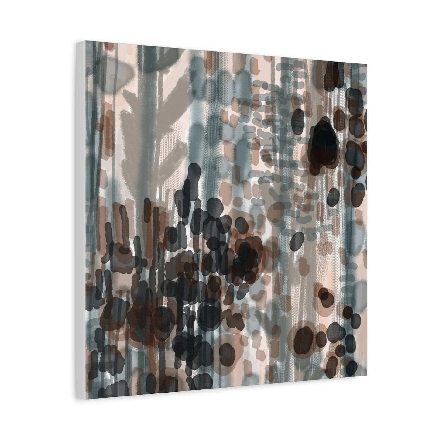 Vleken by an unknown artist Abstract Matte Canvas Wall Art
