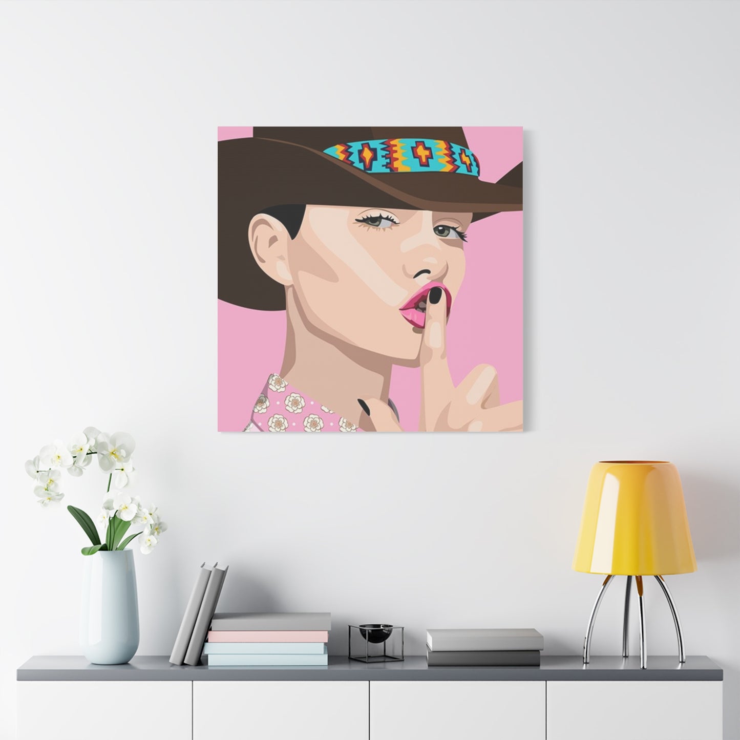 Vivid 63 by Orit Fuchs Canvas Wall Art Matte Stretched