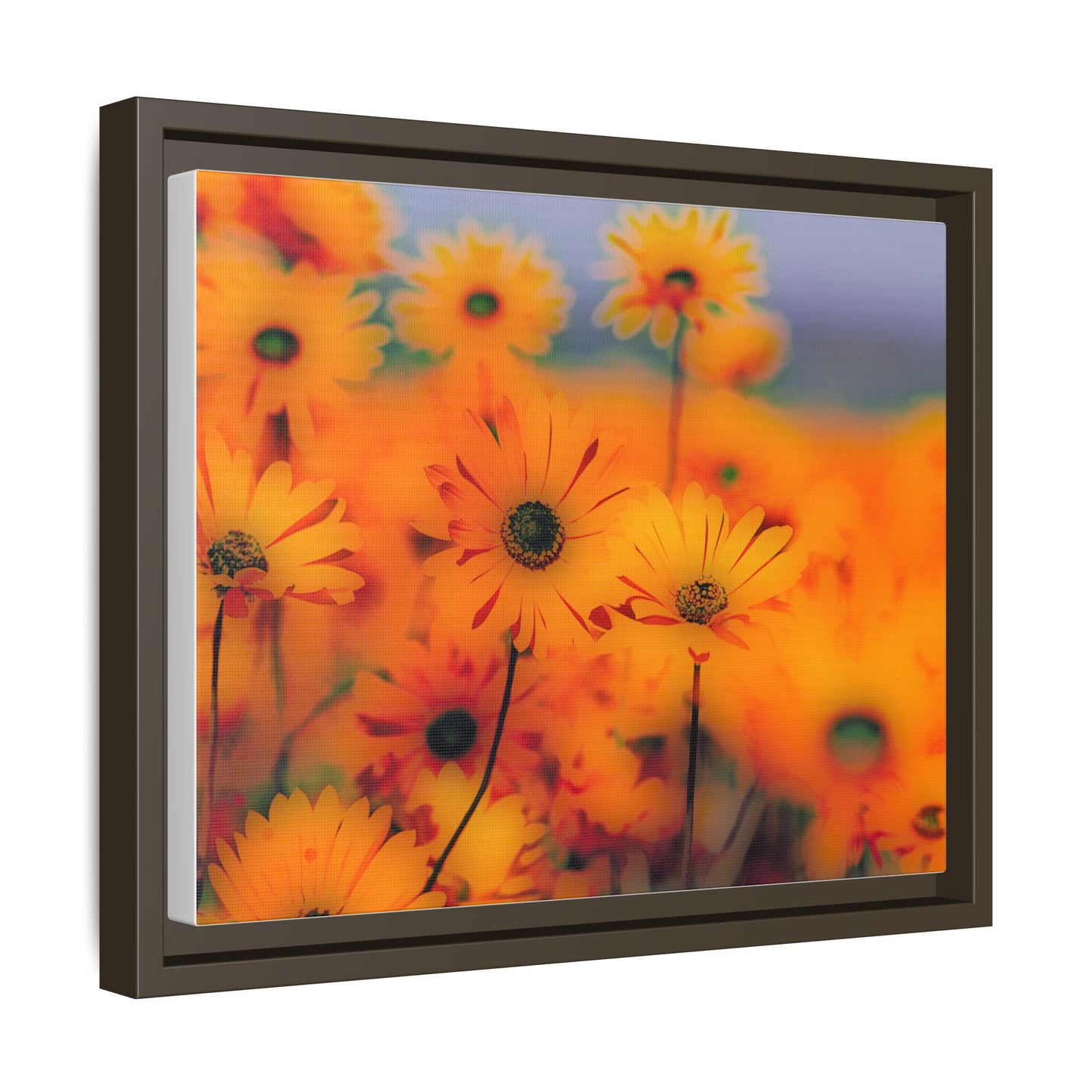 Bee Garden by Norman Barrett Framed Matte Canvas Wall Art Print