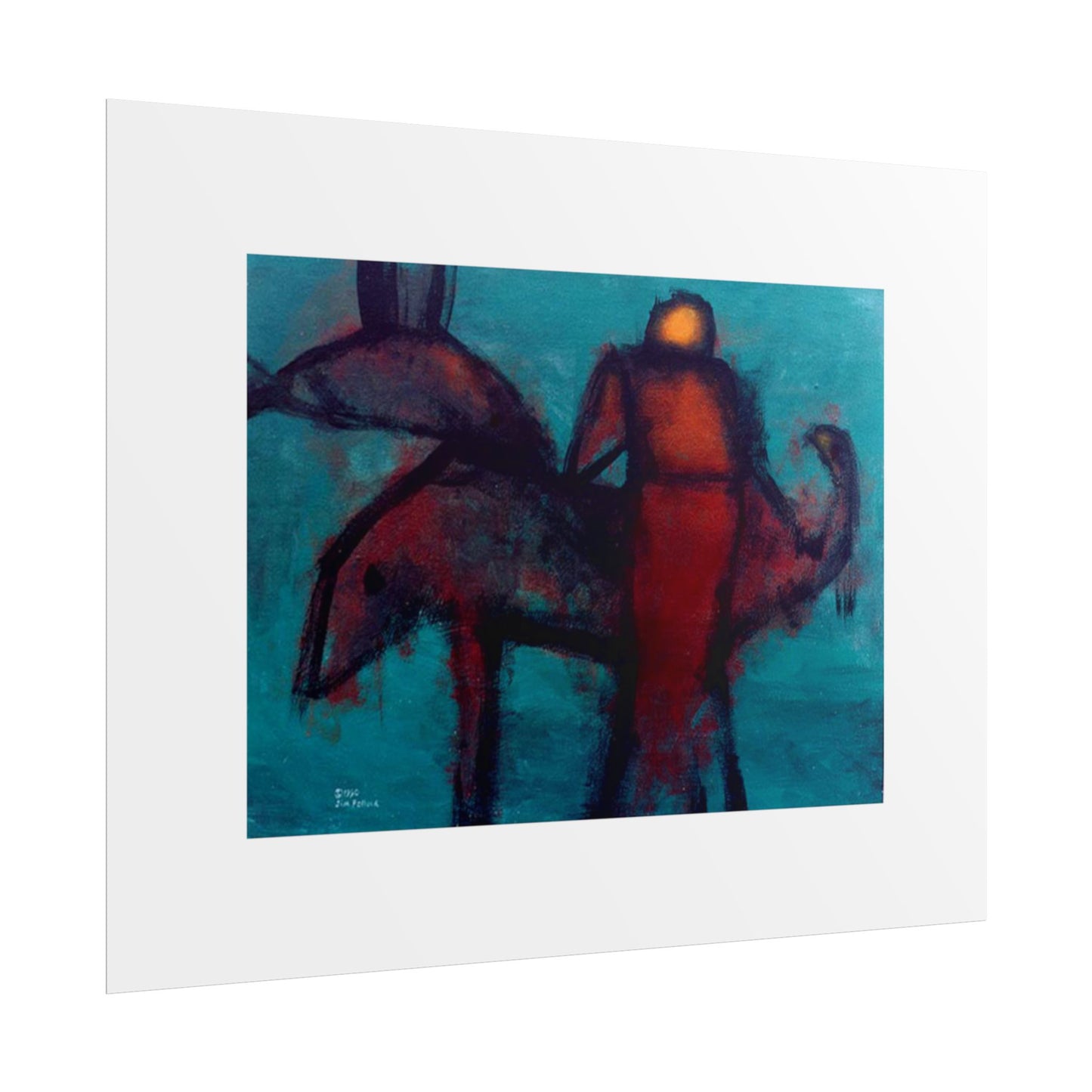 Dominion (Acrylic) by James Pollock Wall Art Print