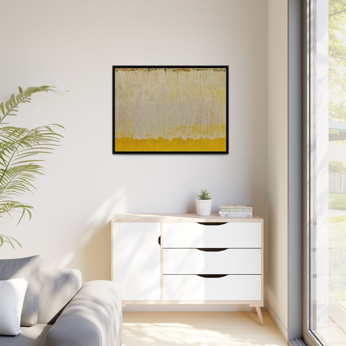 Follow by Christopher Le Brun Matte Framed Canvas Wall Art Print