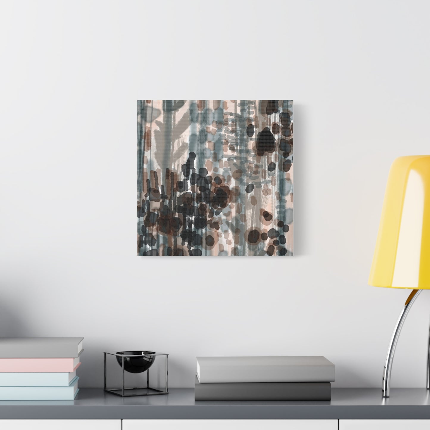 Vleken by an unknown artist Abstract Matte Canvas Wall Art