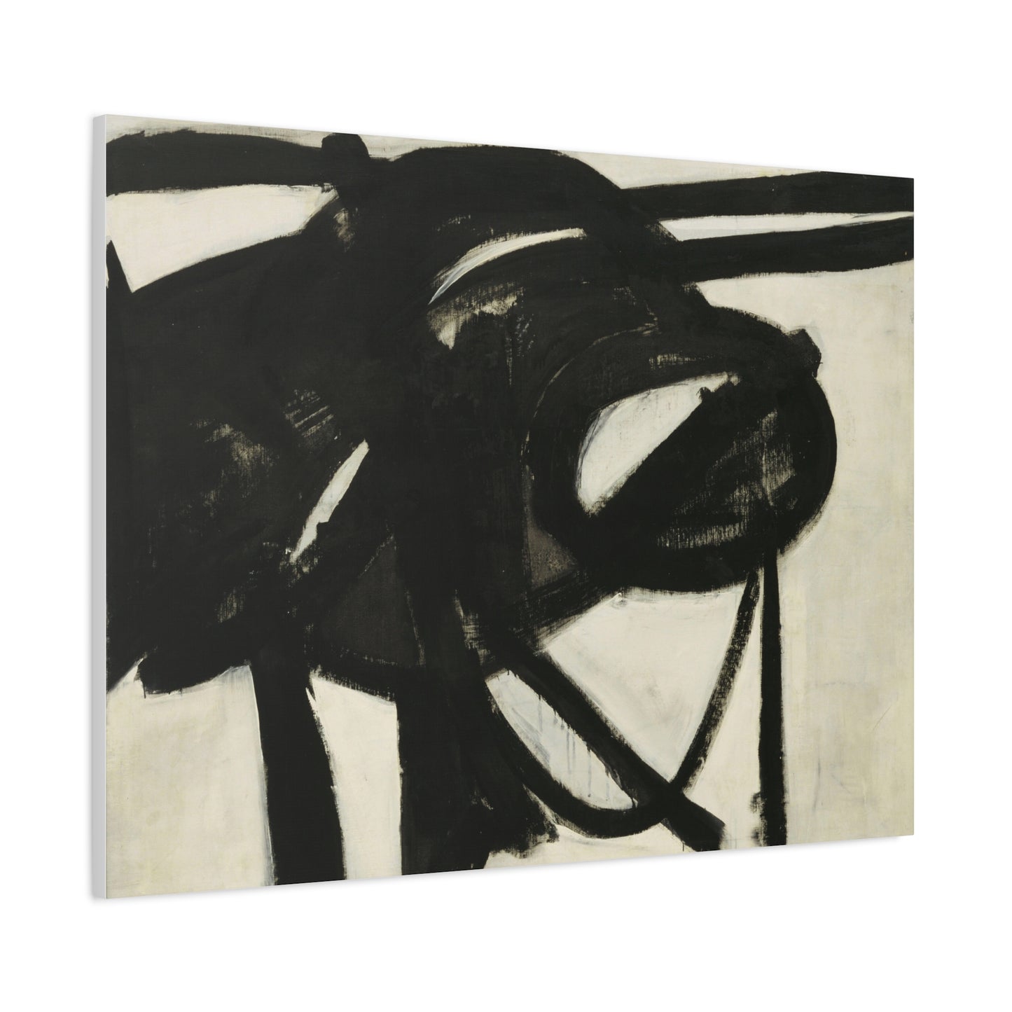 Chief by Franz Kline Abstract Matte Canvas Wall Art