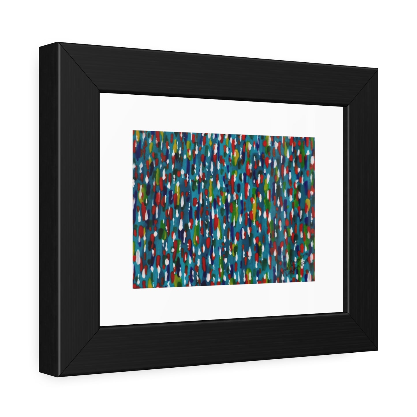 Colours Of The Soul Reflecting On Water by Ariel Chavarro Avila Framed Wall Art Print