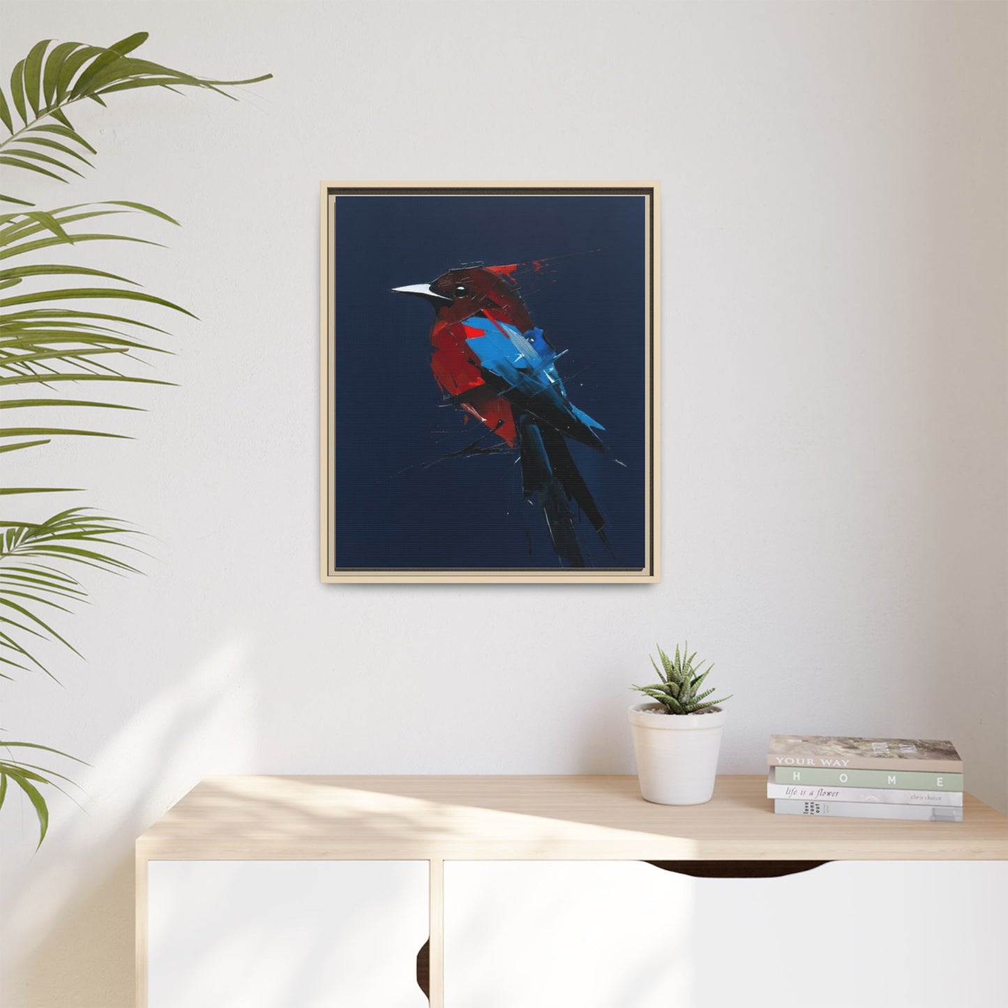 Matte Canvas, Framed (Multi-color)