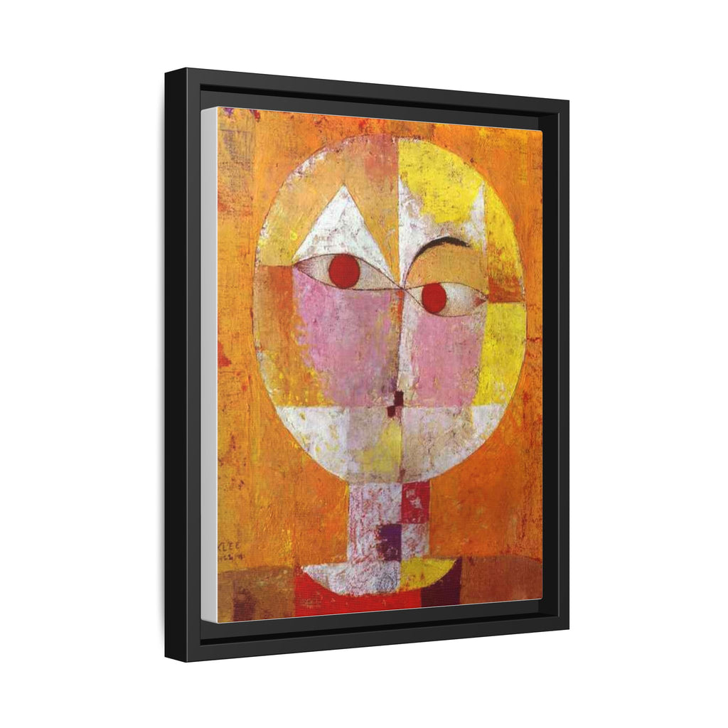 Senecio II by Paul Klee Canvas Framed Wall Art Print