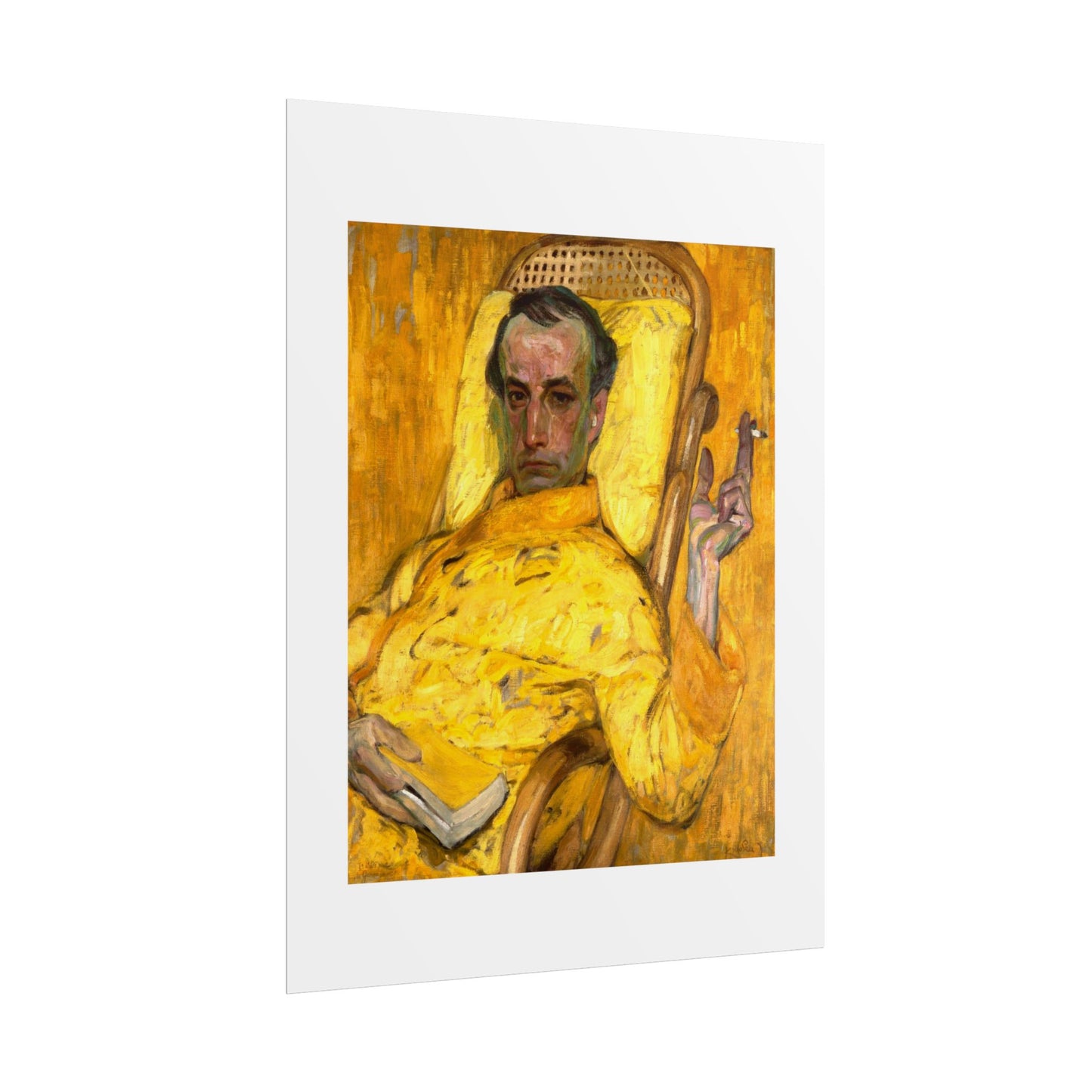 The Yellow Scale by František Kupka Wall Art Print