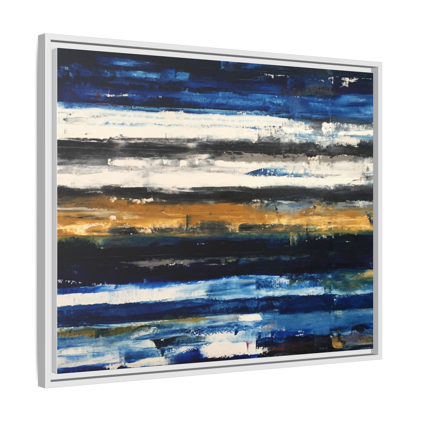 Tiny Buddha by Todd Williamson Framed Matte Canvas Abstract  Wall Art