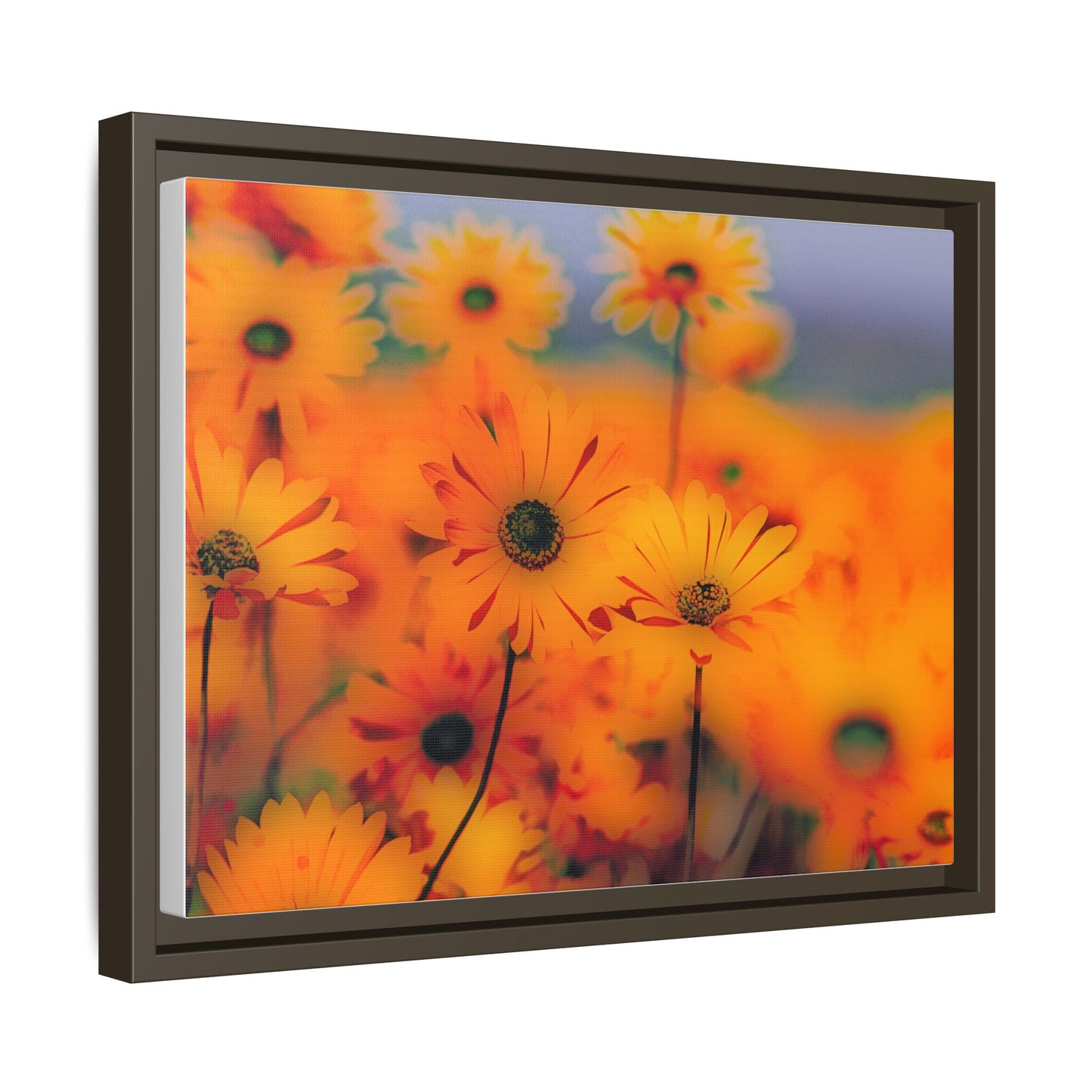 Bee Garden by Norman Barrett Framed Matte Canvas Wall Art Print