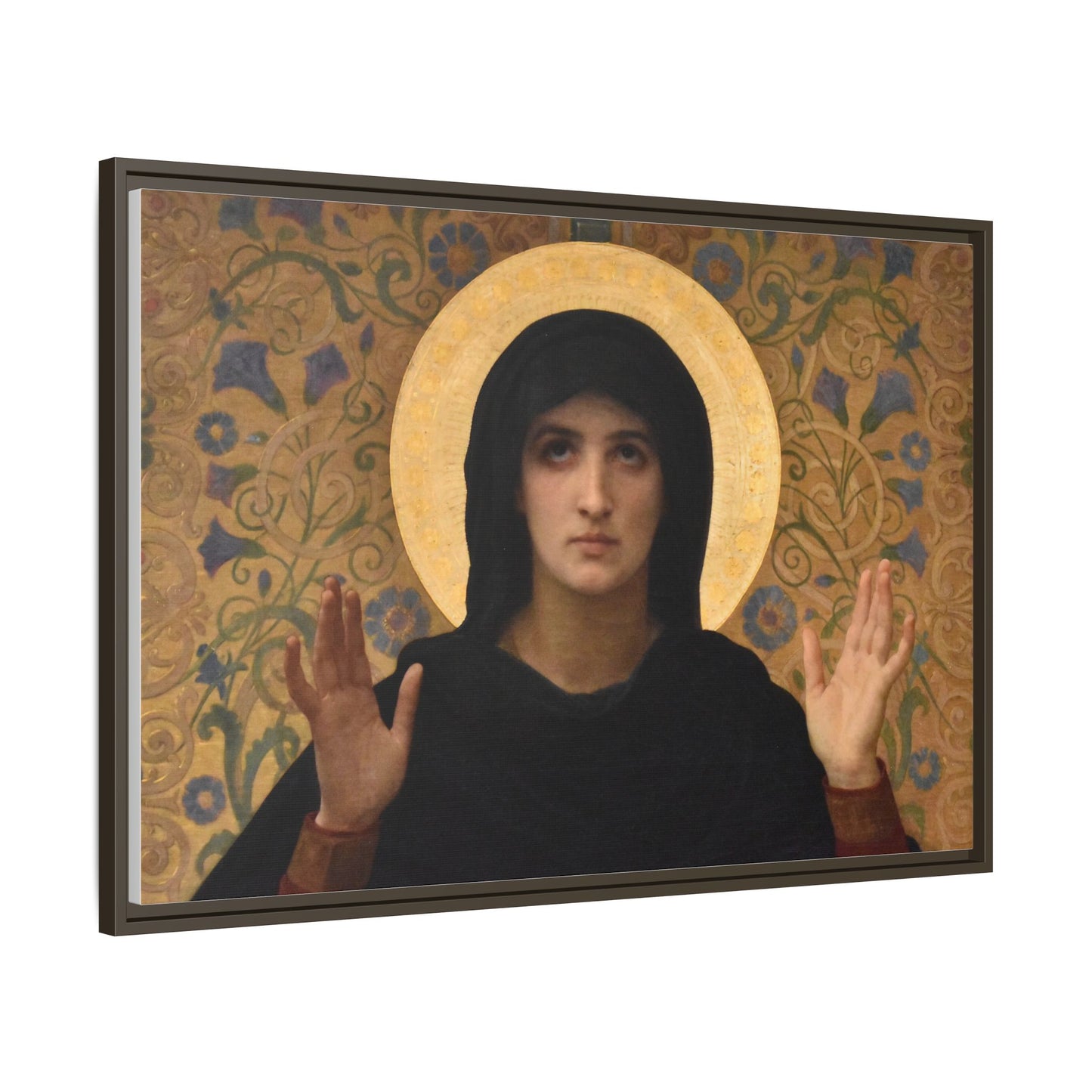 La Vierge consolatrice by William Adolphe Bouguereau Framed Matte Canvas Wall Art