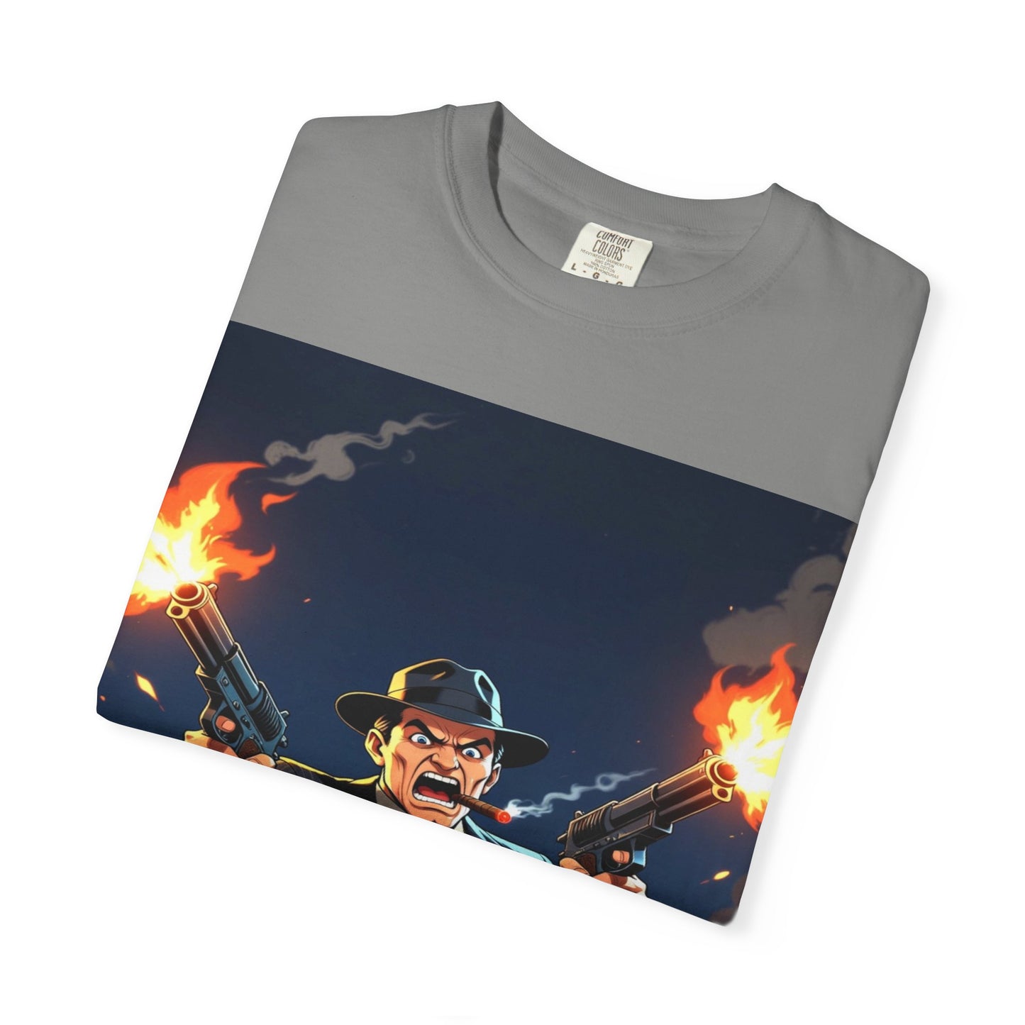 Gangster T‑Shirt — Vintage Outlaw Graphic Tee