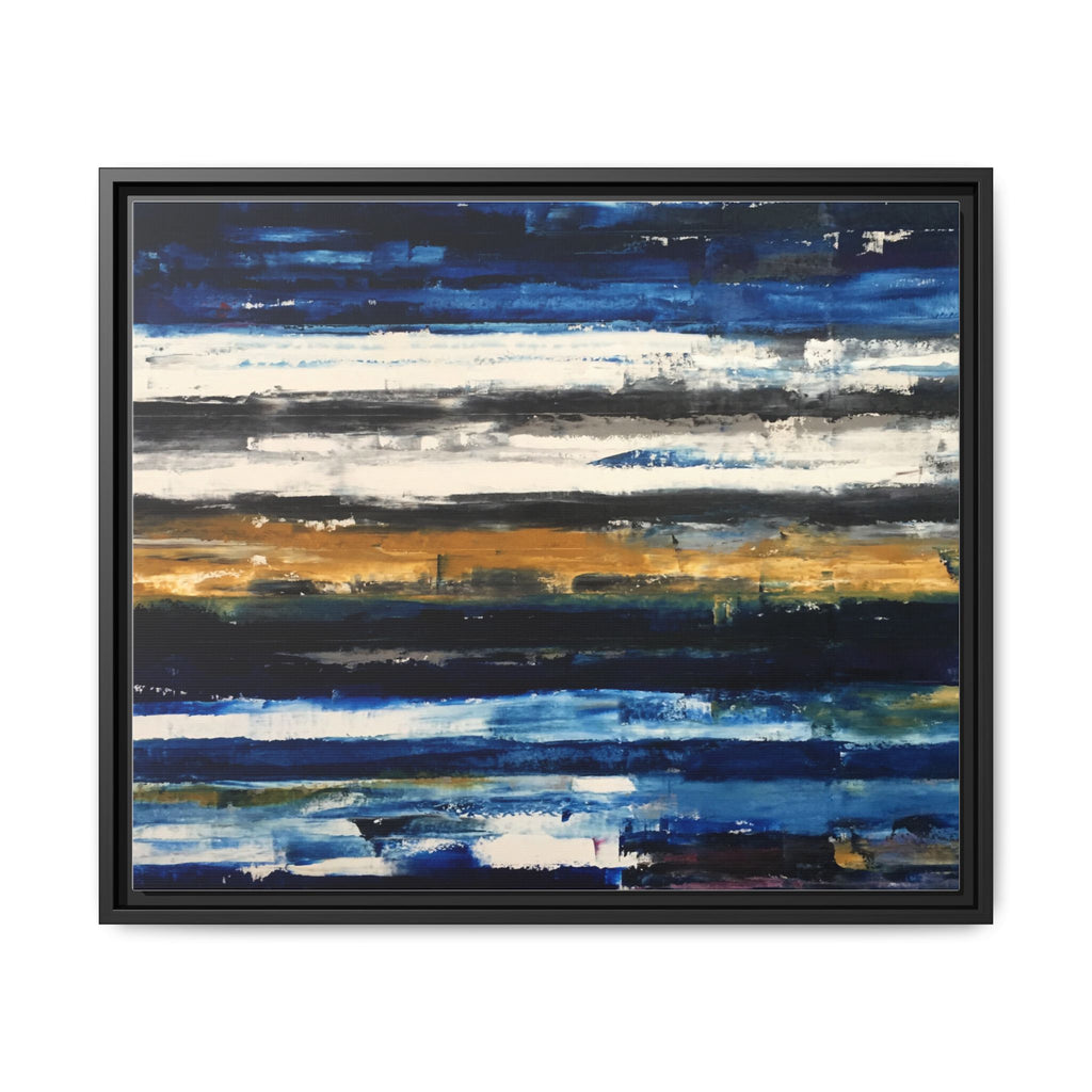 Tiny Buddha by Todd Williamson Framed Matte Canvas Abstract  Wall Art