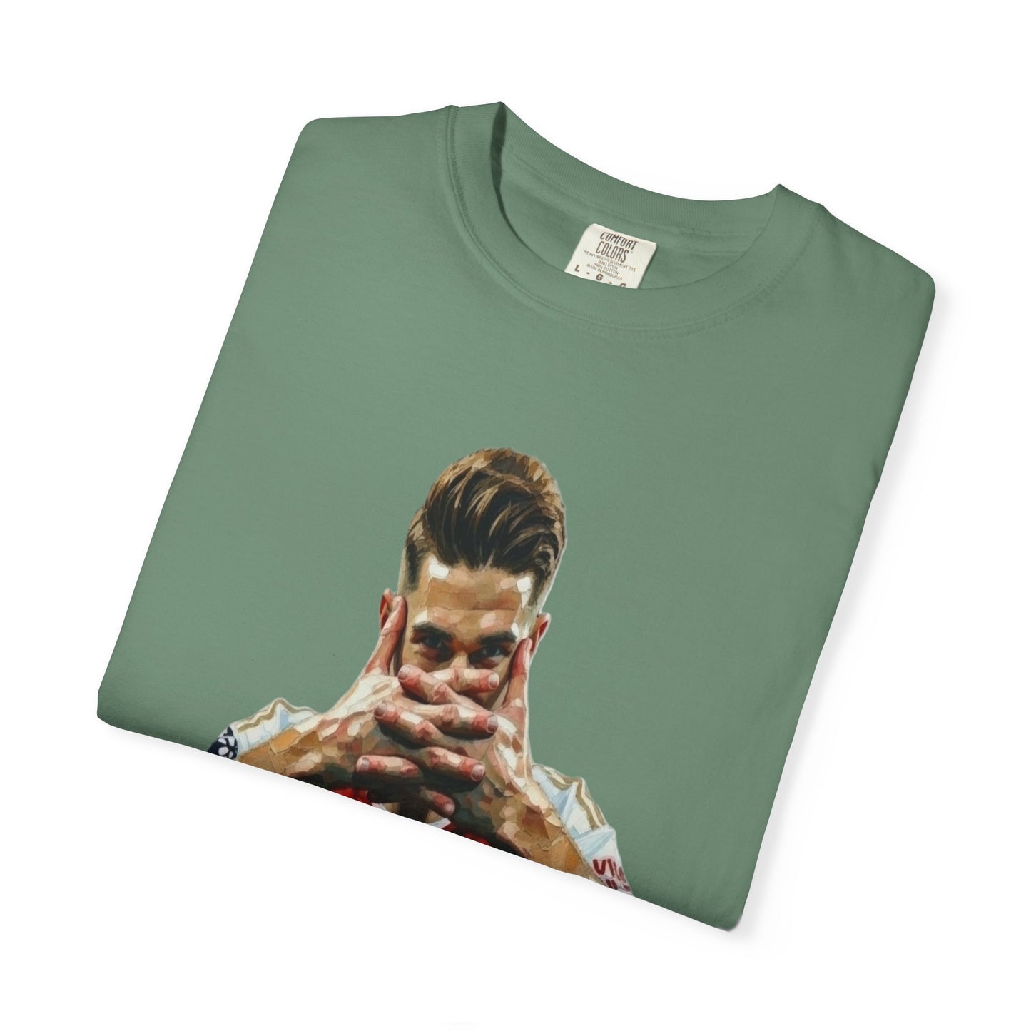 Soccer Celebration T-Shirt — Emirates 'Fly Better' Jersey Design