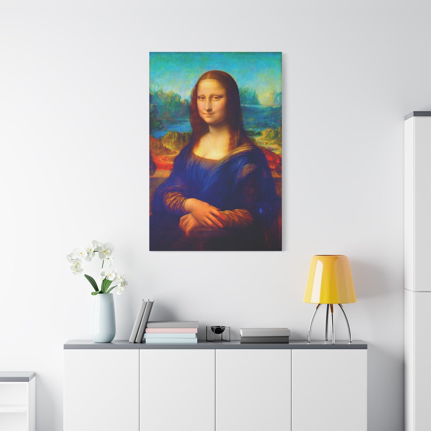Classic Renaissance Portrait Canvas Print - Matte Stretched Wall Art