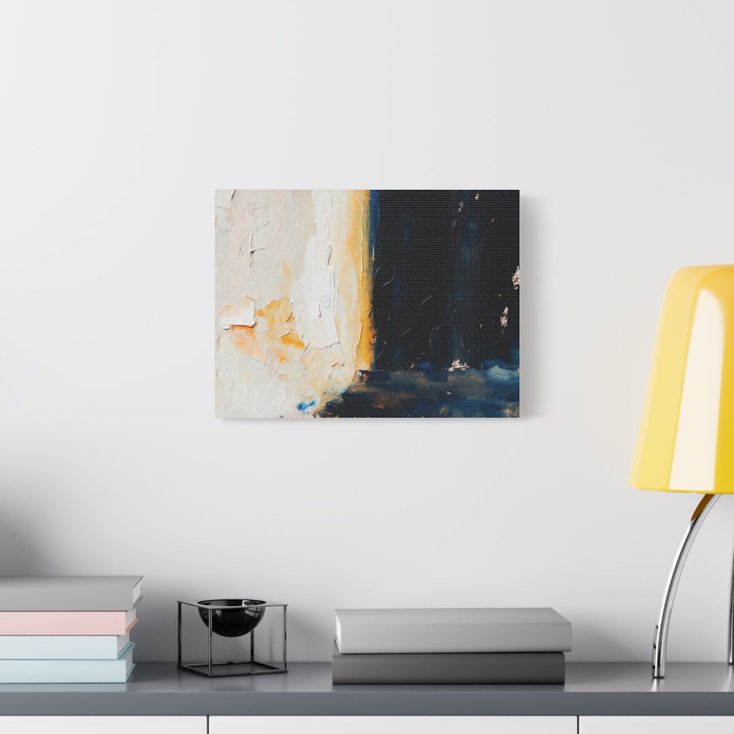 Abstract Coastal Light Matte Canvas Print — Stretched 1.25"