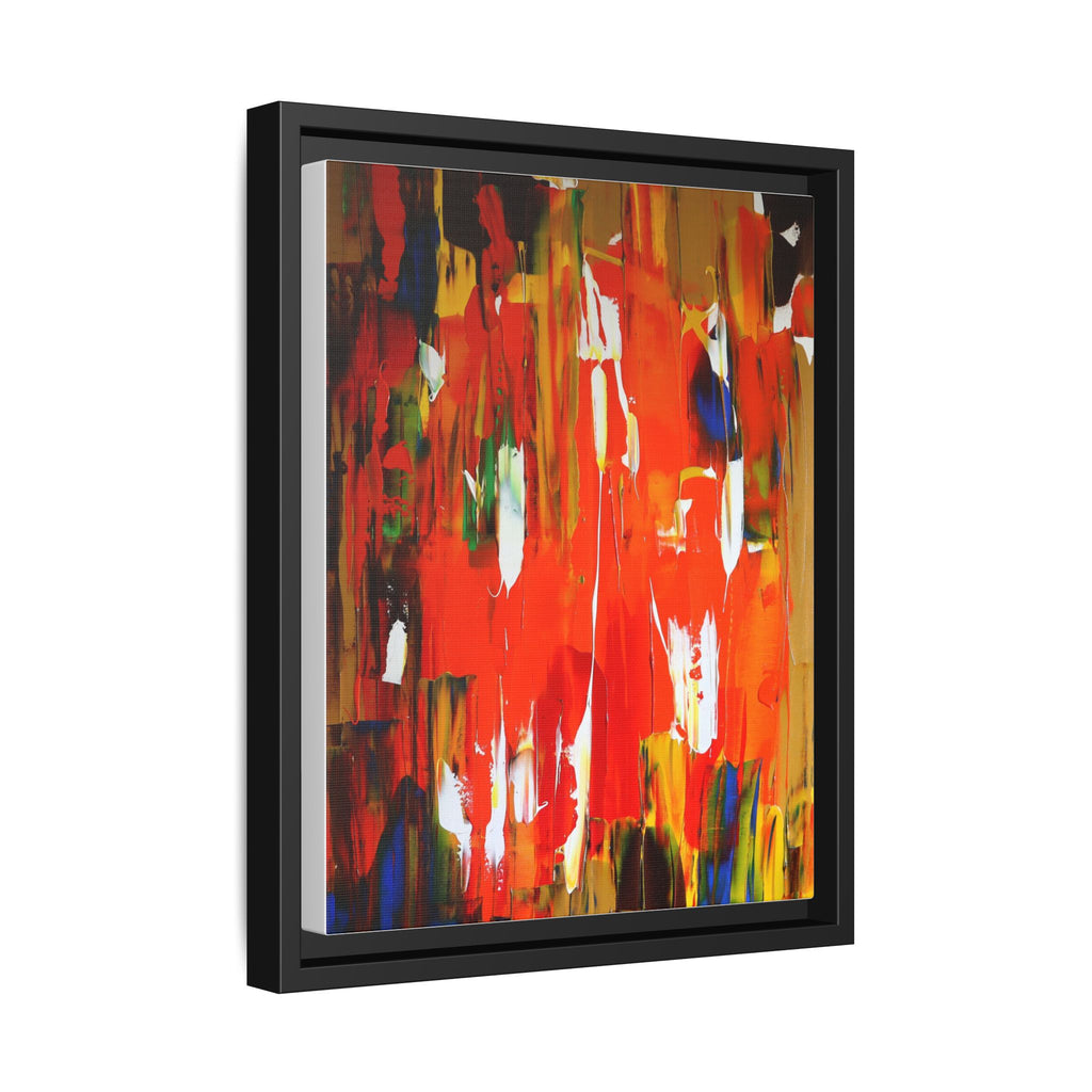 Burn baby burn by Norman Barrett Framed Matte Canvas Wall Art