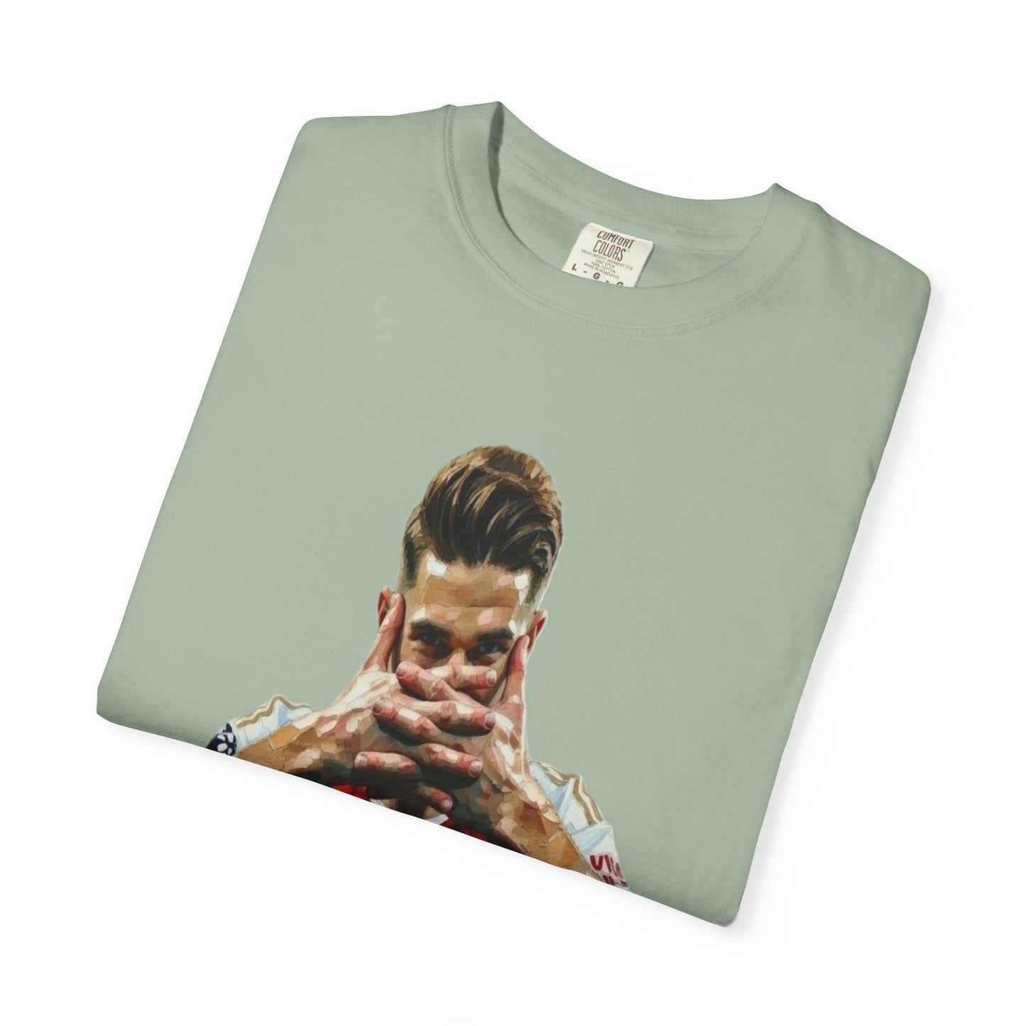 Soccer Celebration T-Shirt — Emirates 'Fly Better' Jersey Design