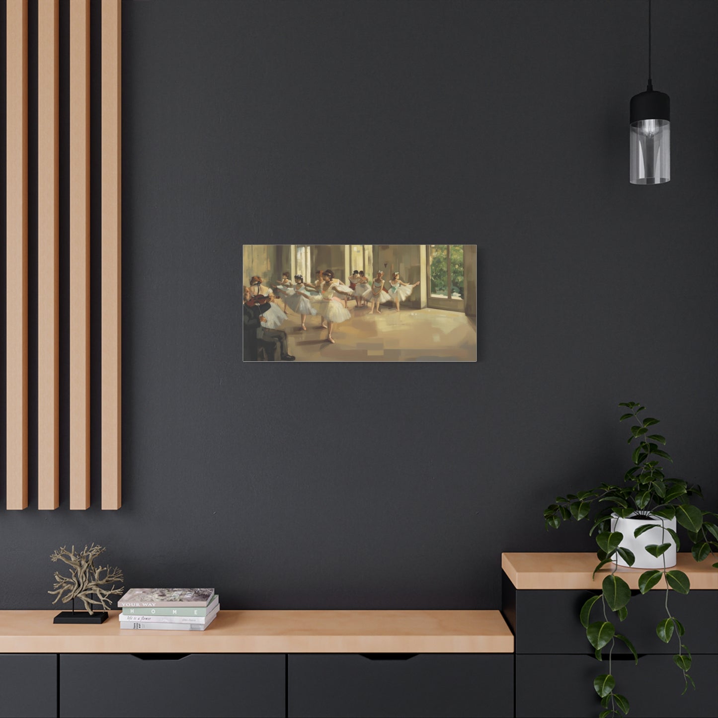 Ballet Rehearsal Matte Canvas