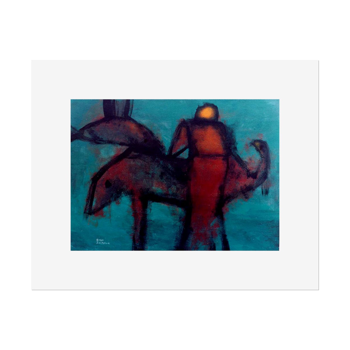 Dominion (Acrylic) by James Pollock Wall Art Print