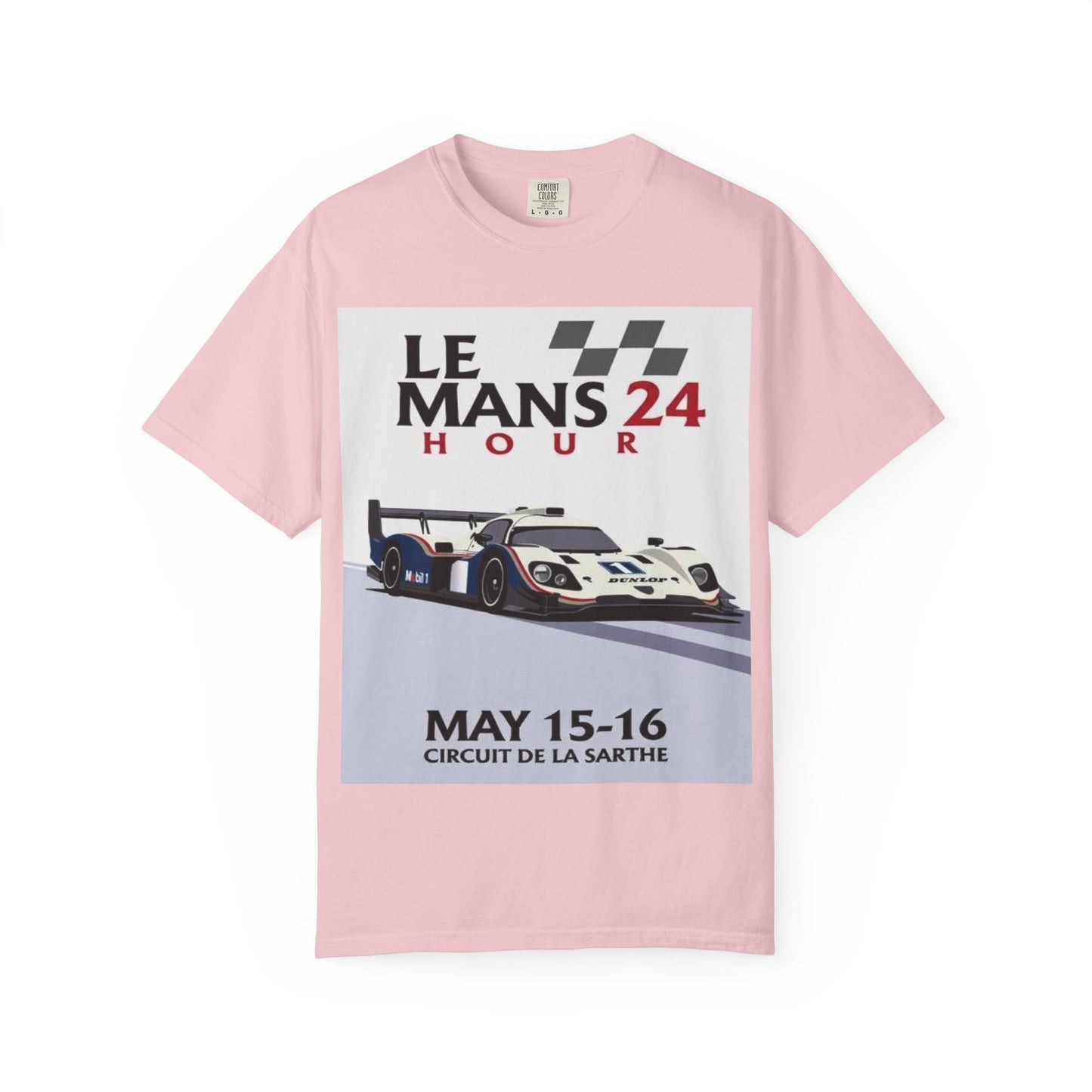 Le Mans 24 Hour Racing Poster T-Shirt — May 15-16 Circuit de la Sarthe