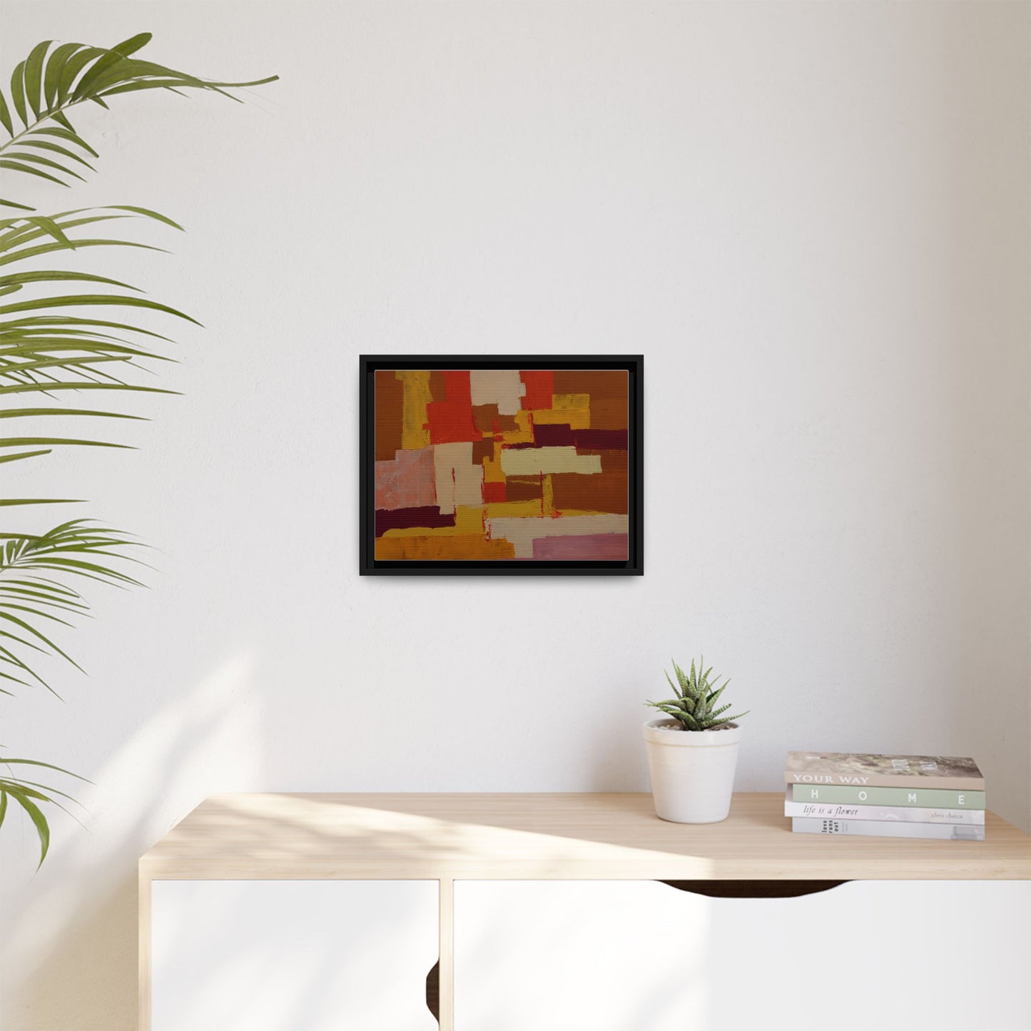 Tableau Confusion by Nicolae Calancea Framed Canvas Wall Art Print