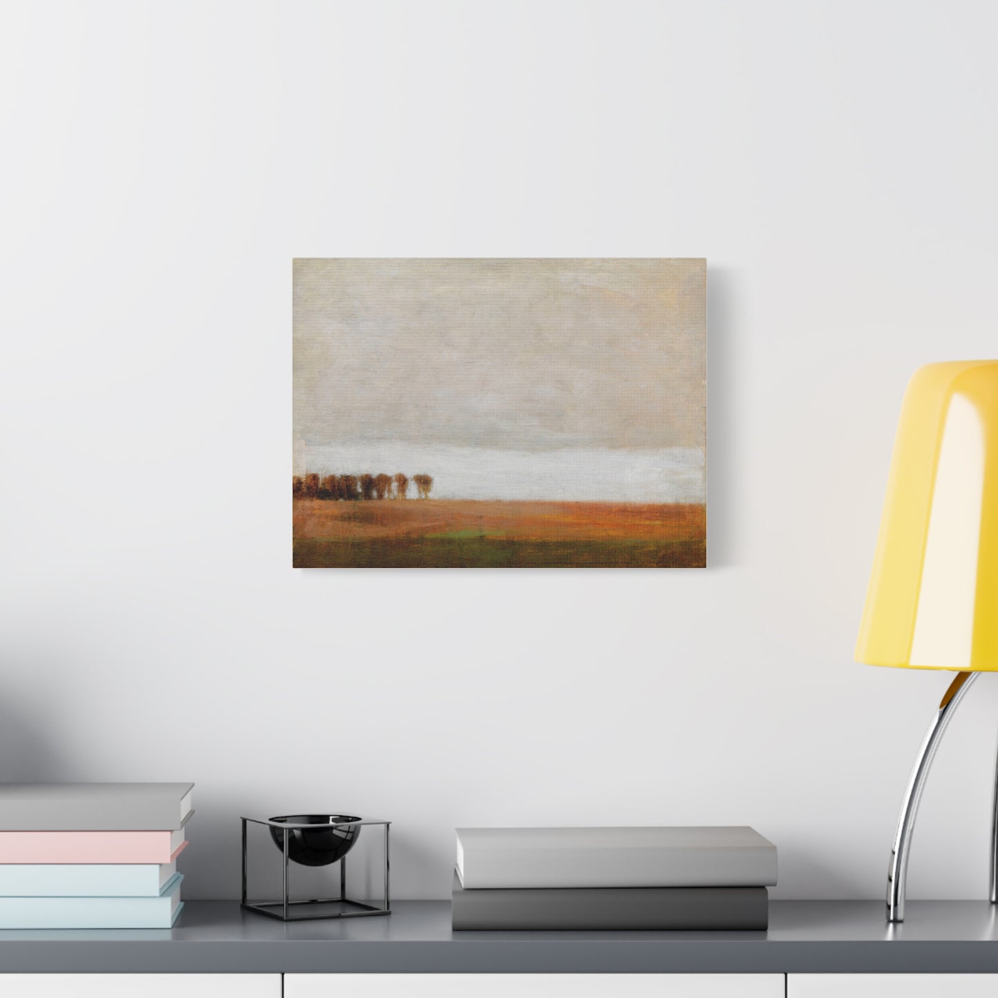 View of Jaegersborg Allé, North of Copenhagen by Vilhelm Hammershøi Canvas Wall Art Print