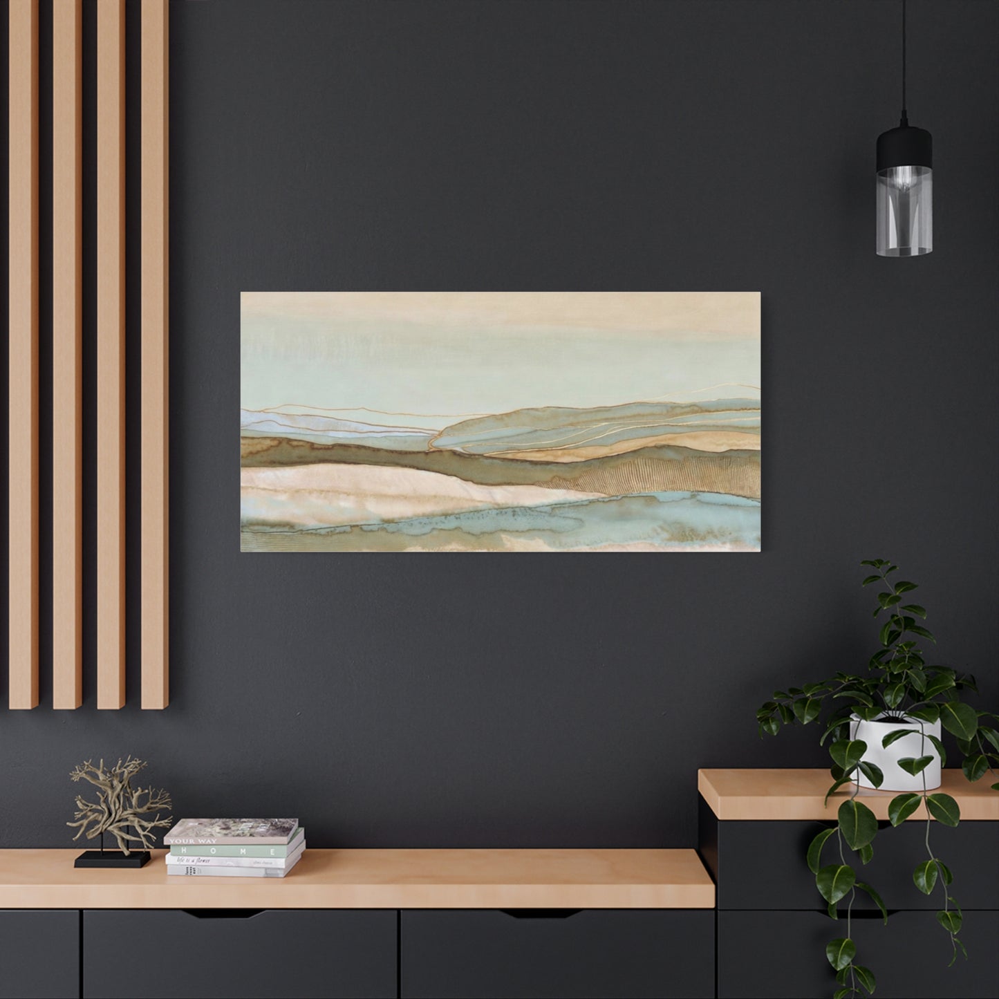 Coastal Abstract Canvas