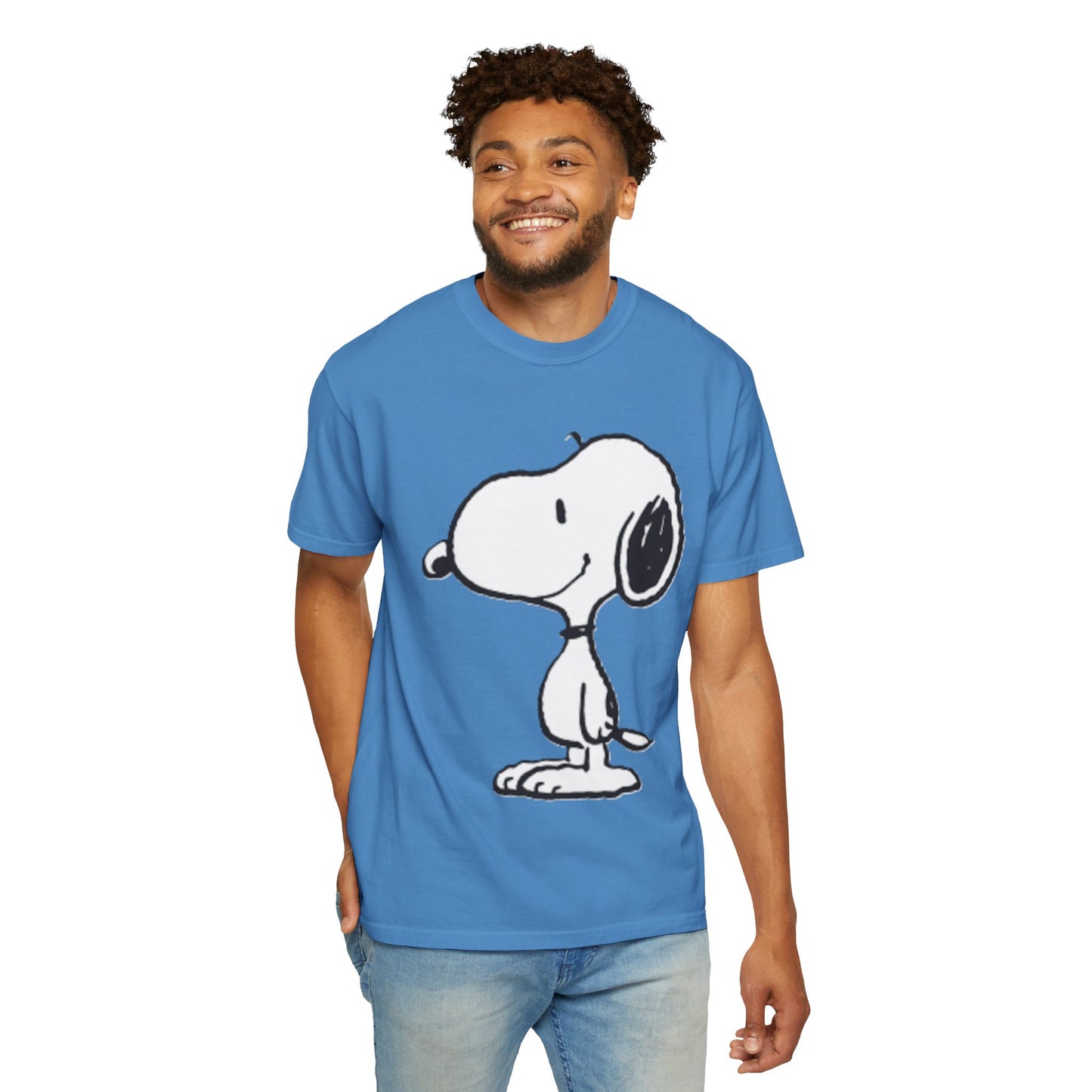 Classic Snoopy Unisex Garment-Dyed T-shirt