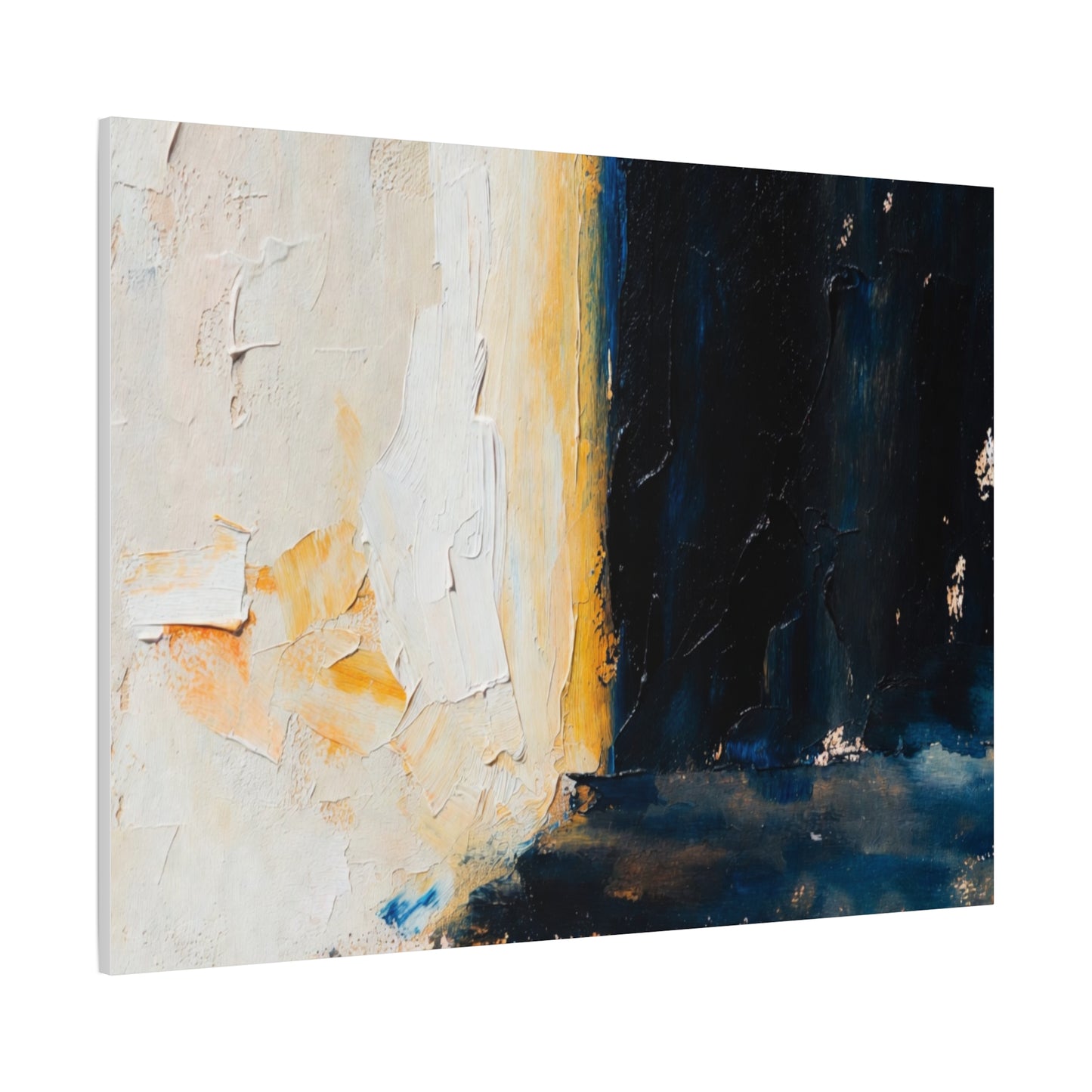 Abstract Coastal Light Matte Canvas Print — Stretched 1.25"