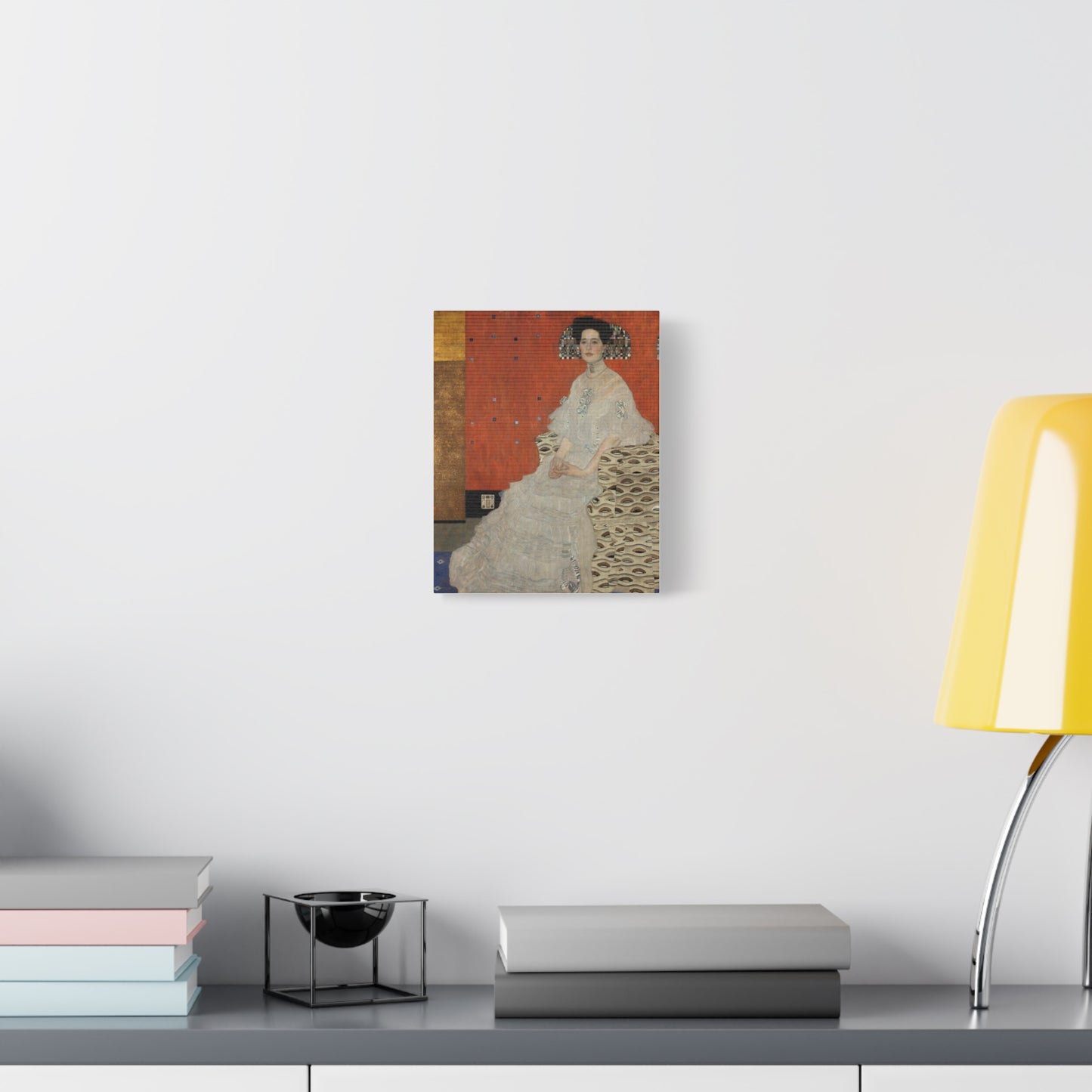Fritza Riedler by Gustav Klimt Matte Canvas Wall Art Print